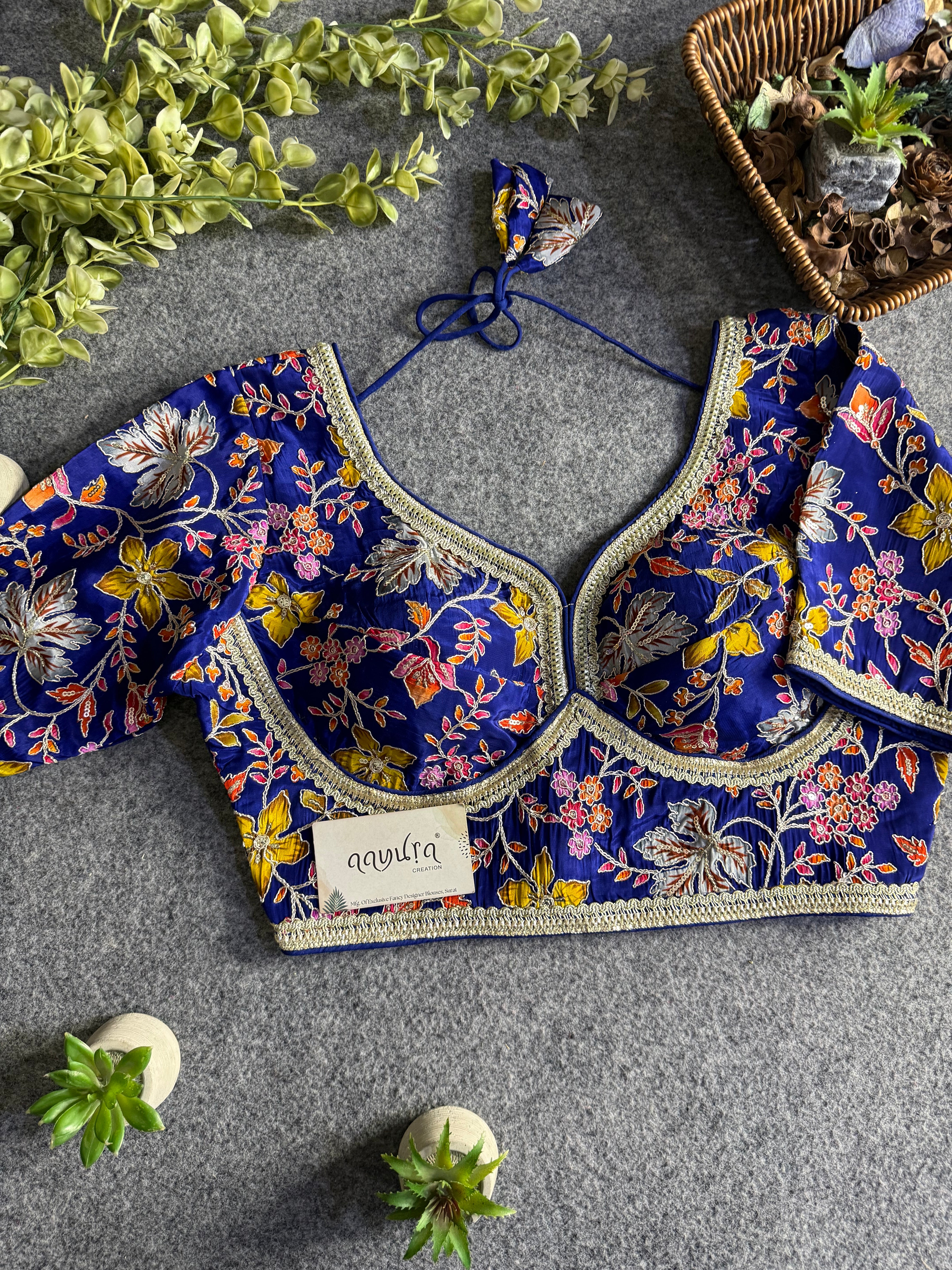Heritage Sabyasachi Style Designer Blouse