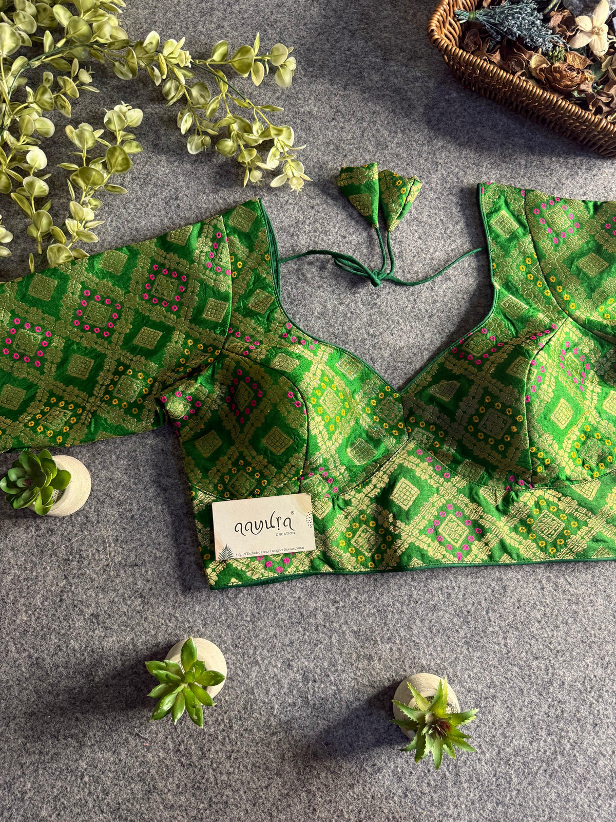 Sunehri Aura Blouse