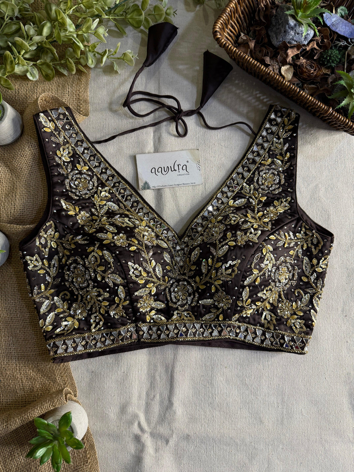 Royal Heritage Handwork Blouse