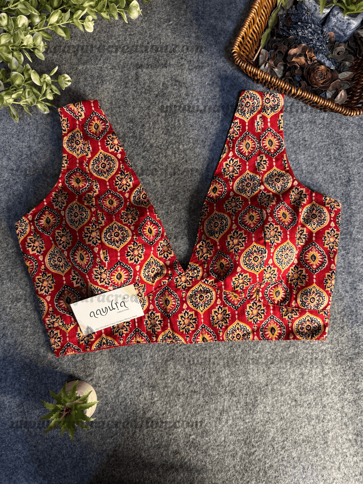 V Neck Cotton