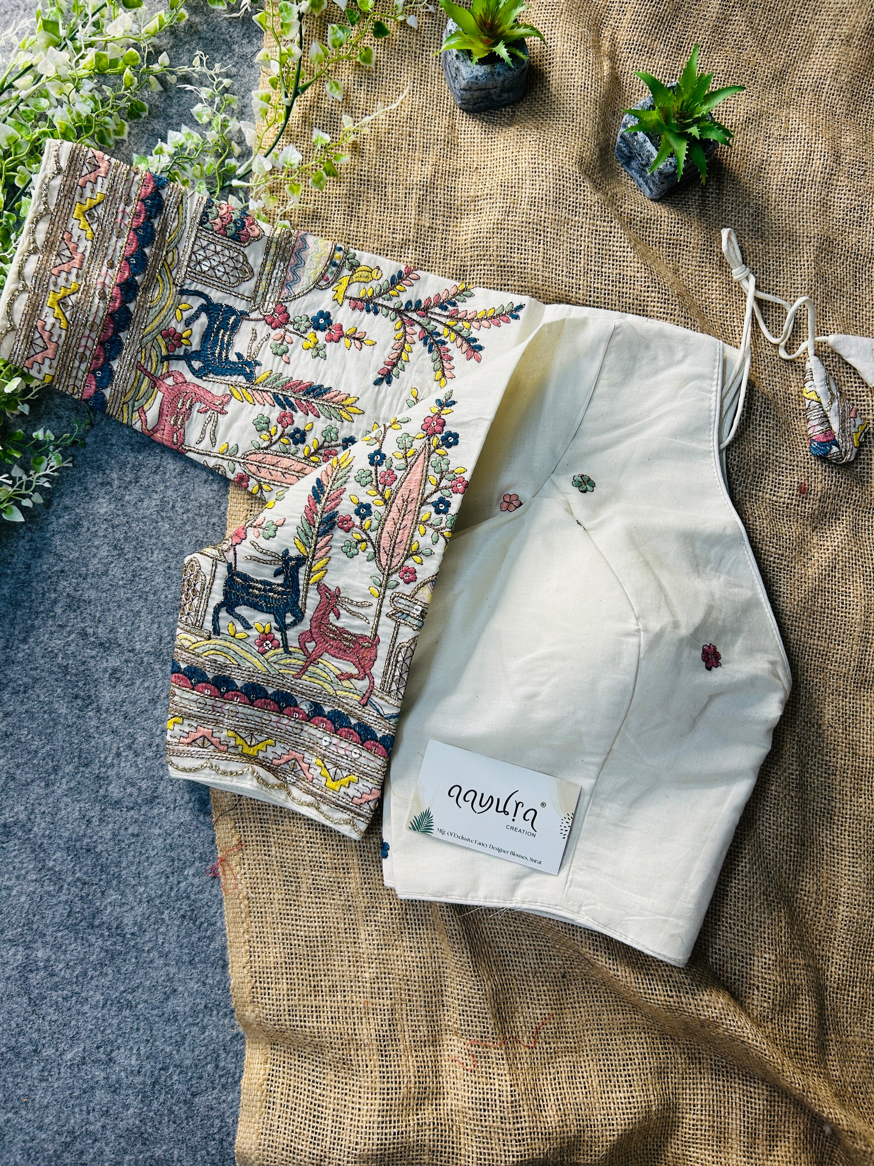 Embroidery Cotton Blouse