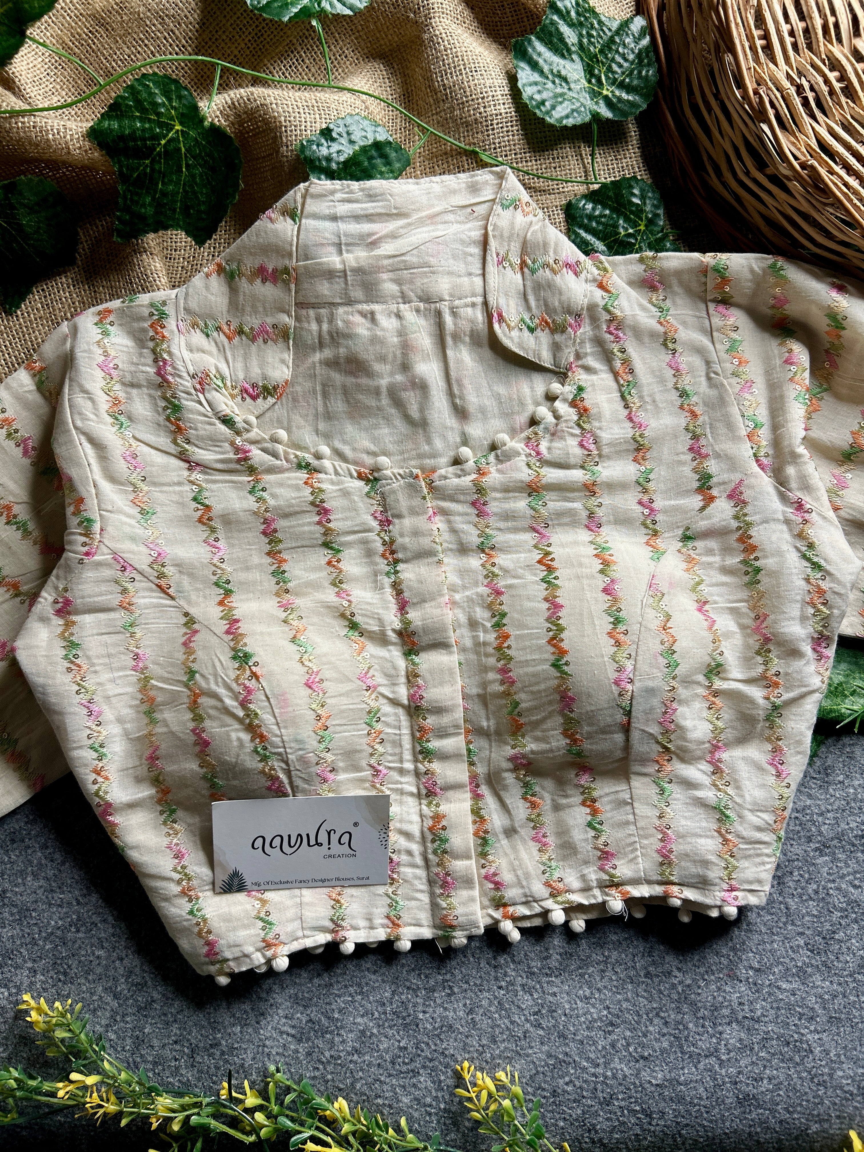 BabyColler Khadi blouse