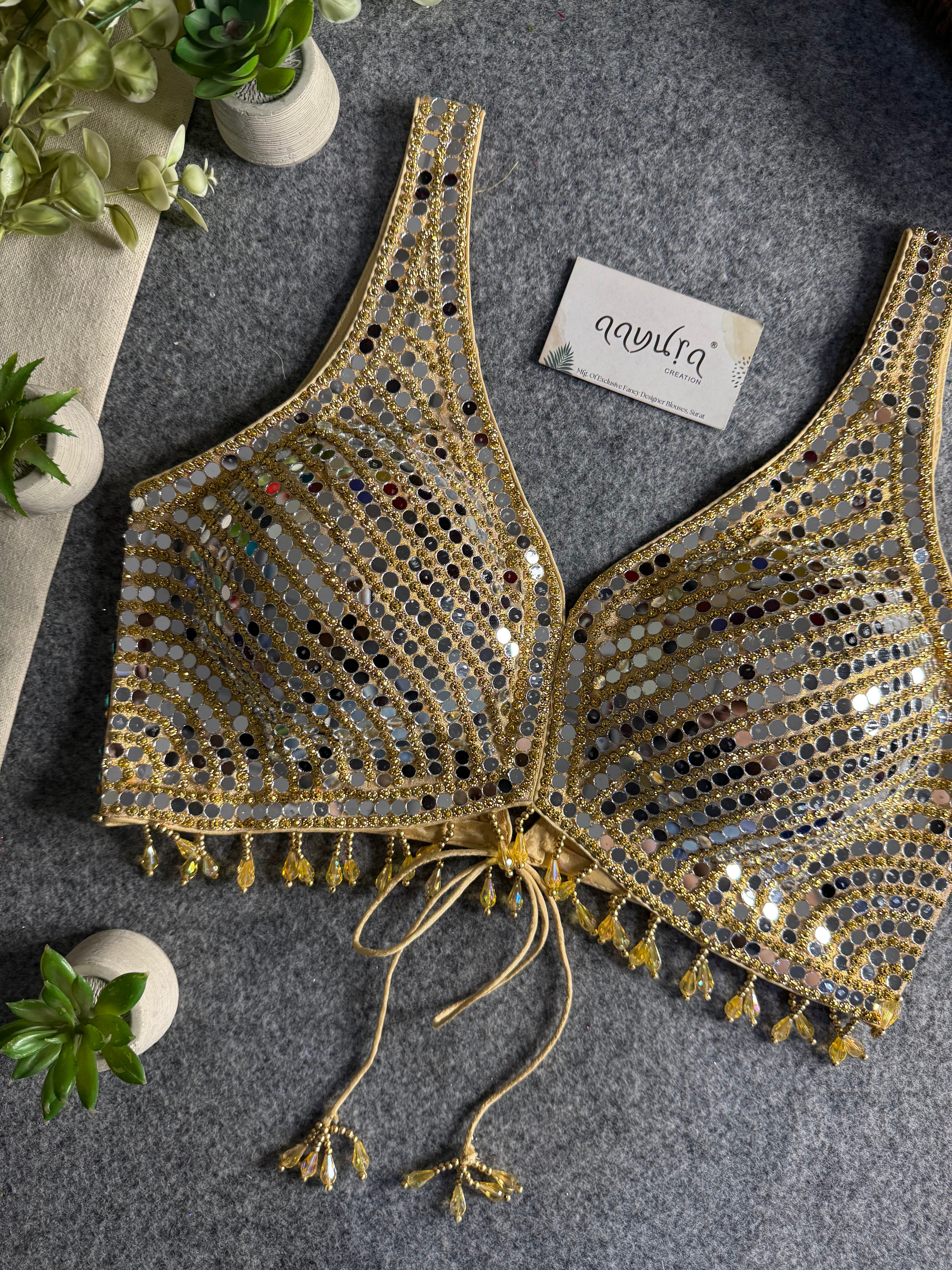 Lunara Festive Glow Blouse