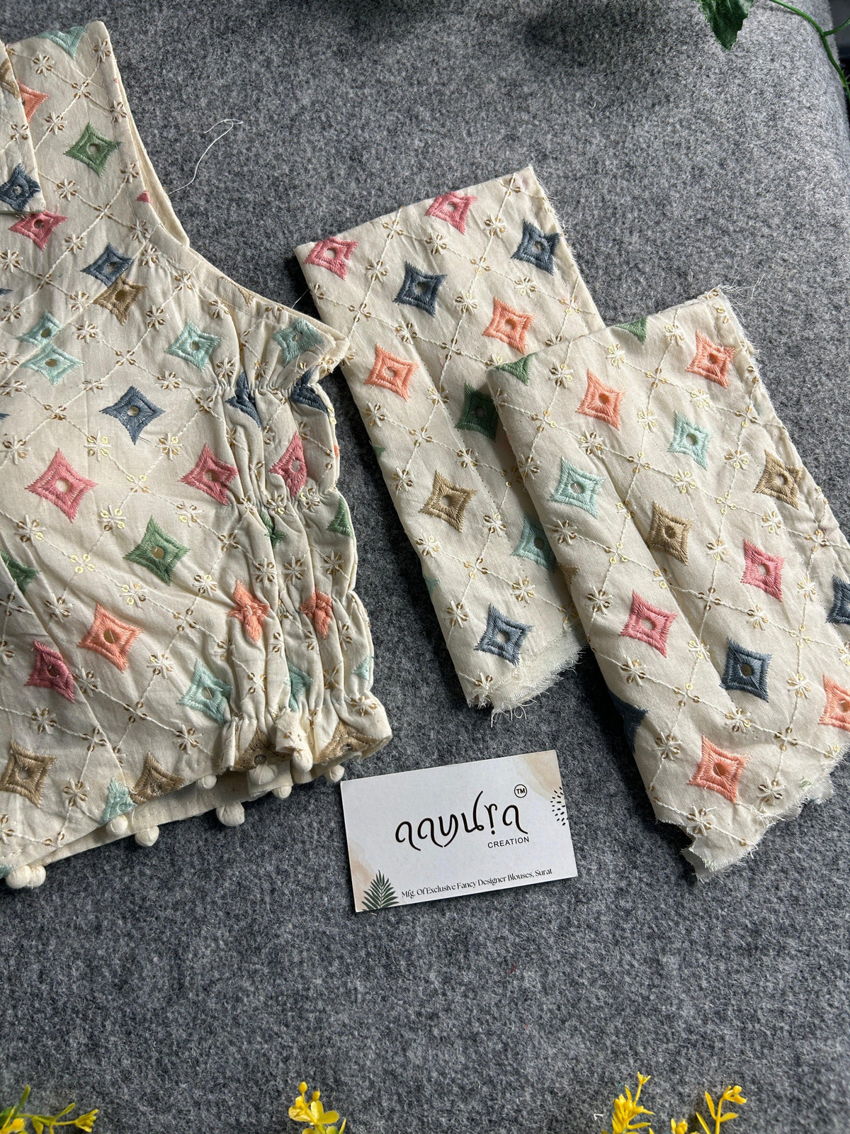 Cotton Stretchable Blouse