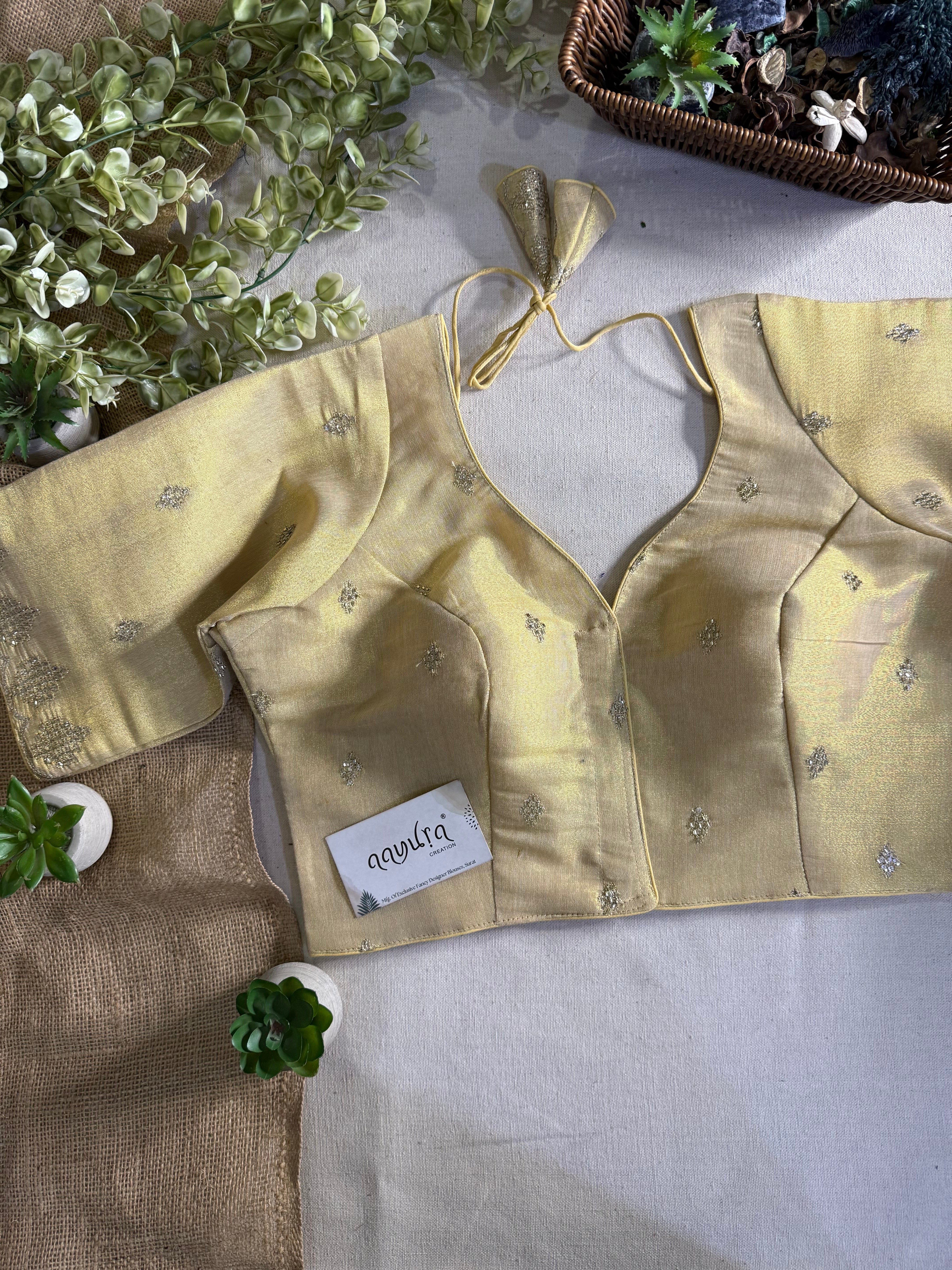Zoya-2 Shimmer Butti Blouse