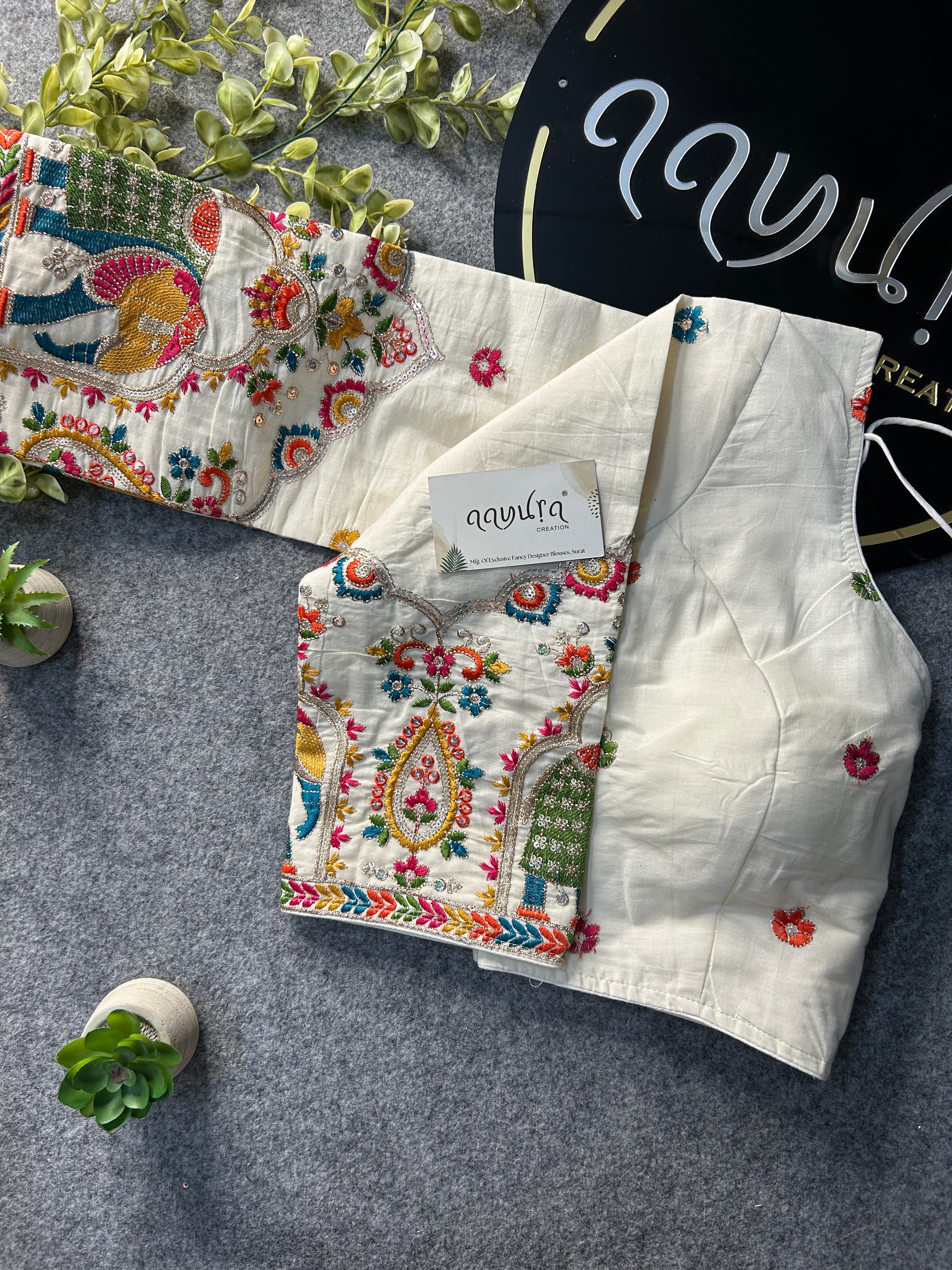 Embroidery Cotton Blouse