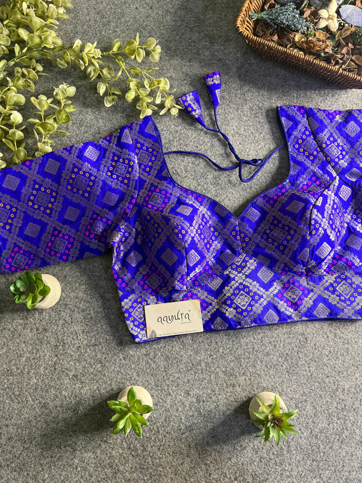 Sunehri Aura Blouse