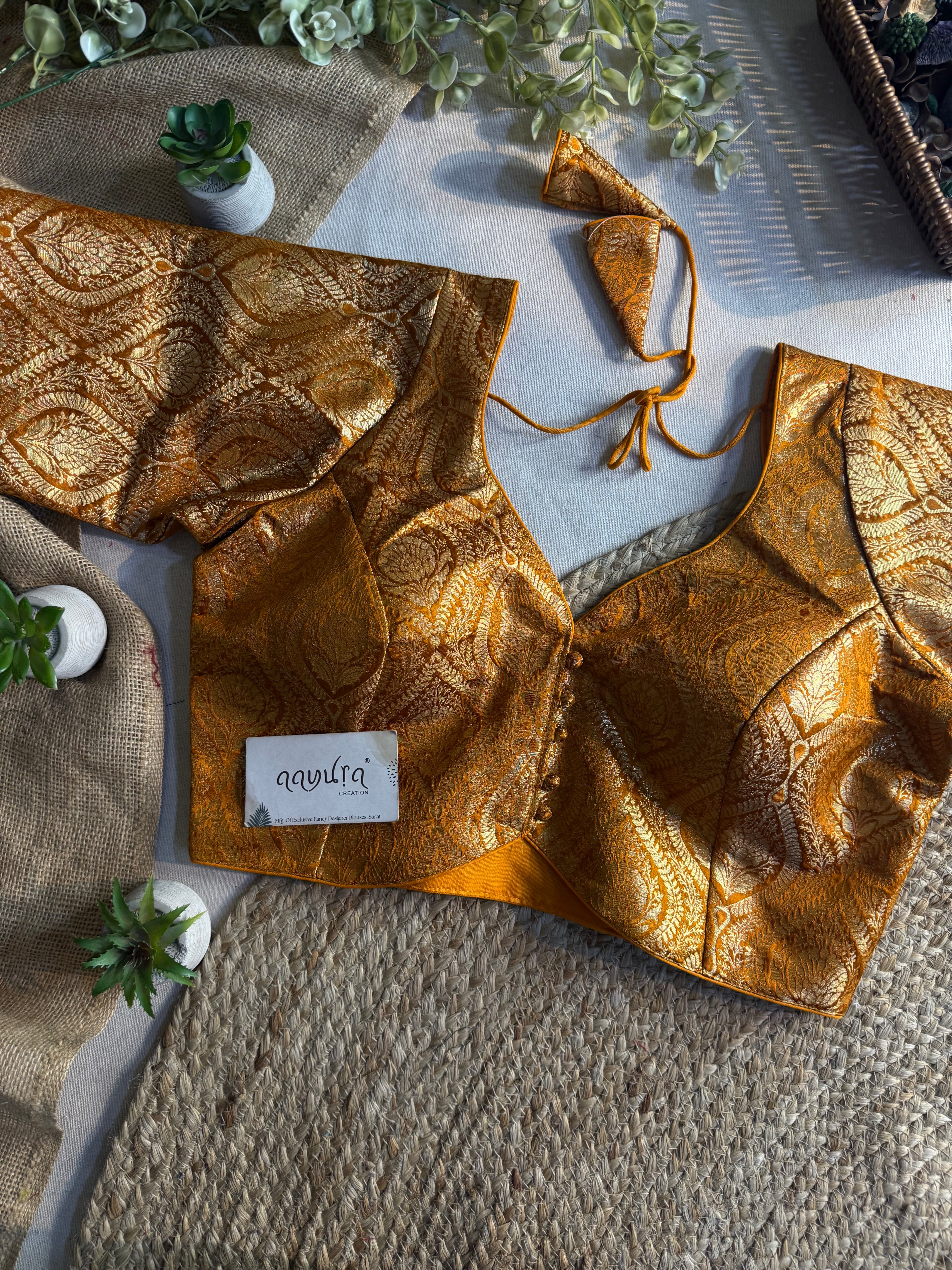 Zeenat Heritage Banarasi Blouse