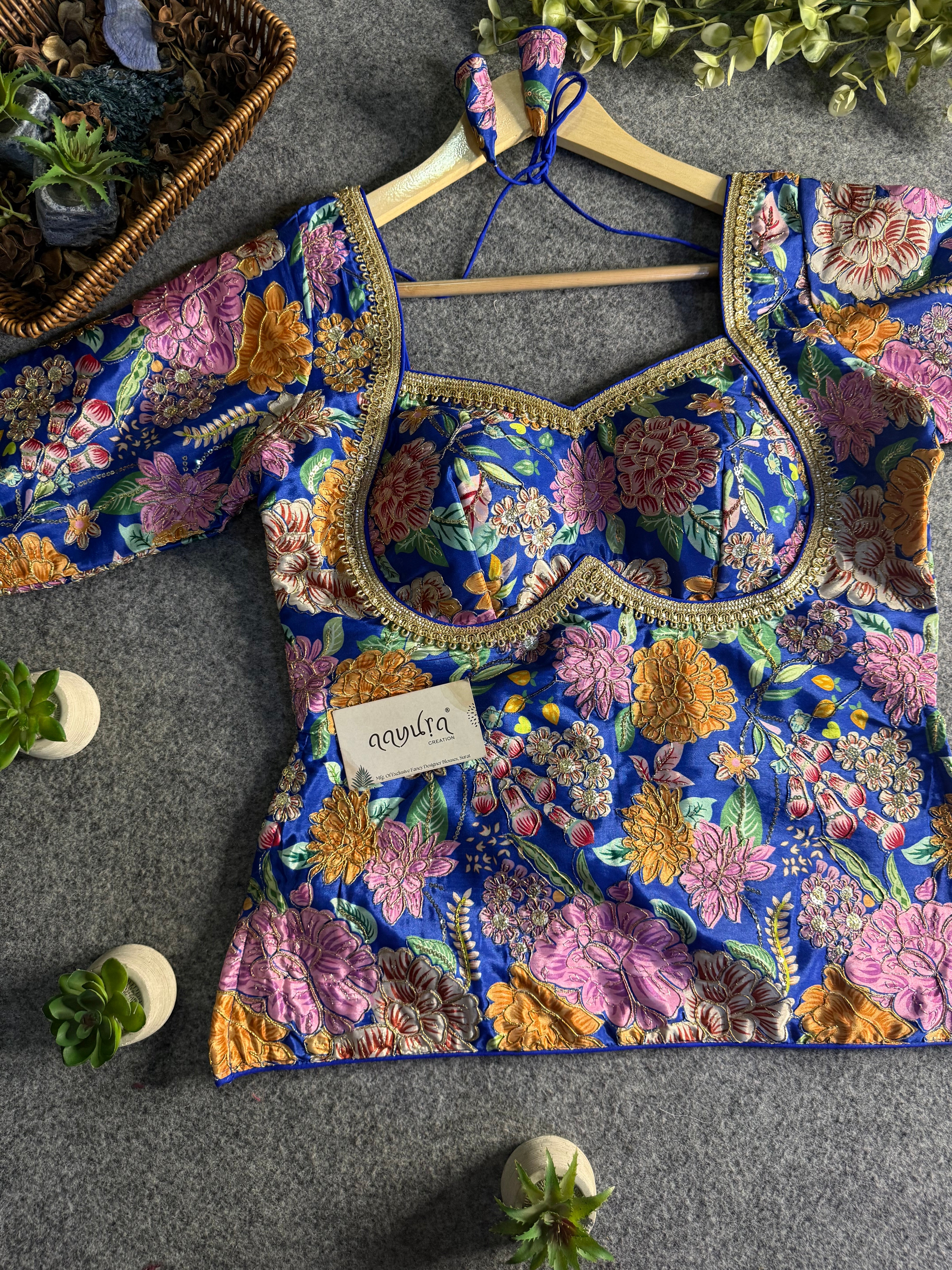 Riva Crepe Silk Peplum Blouse