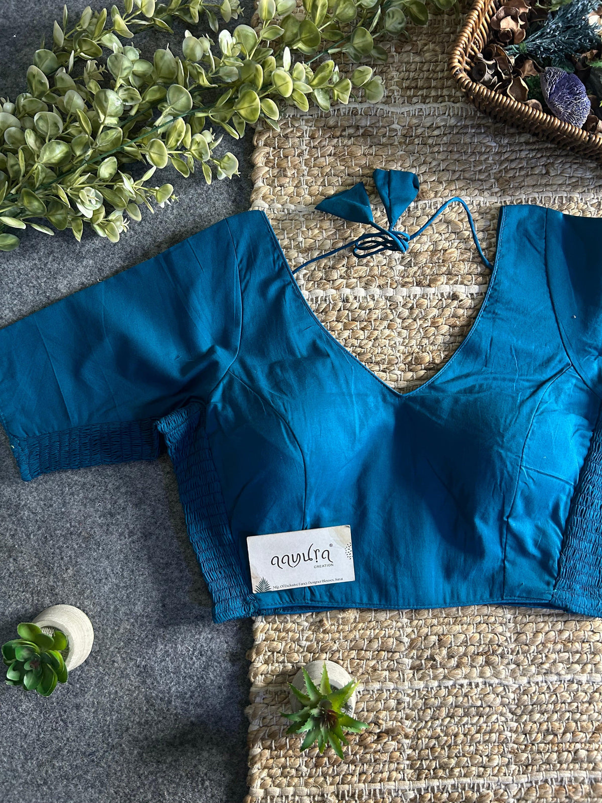 Comfort Fit Cotton Blouse
