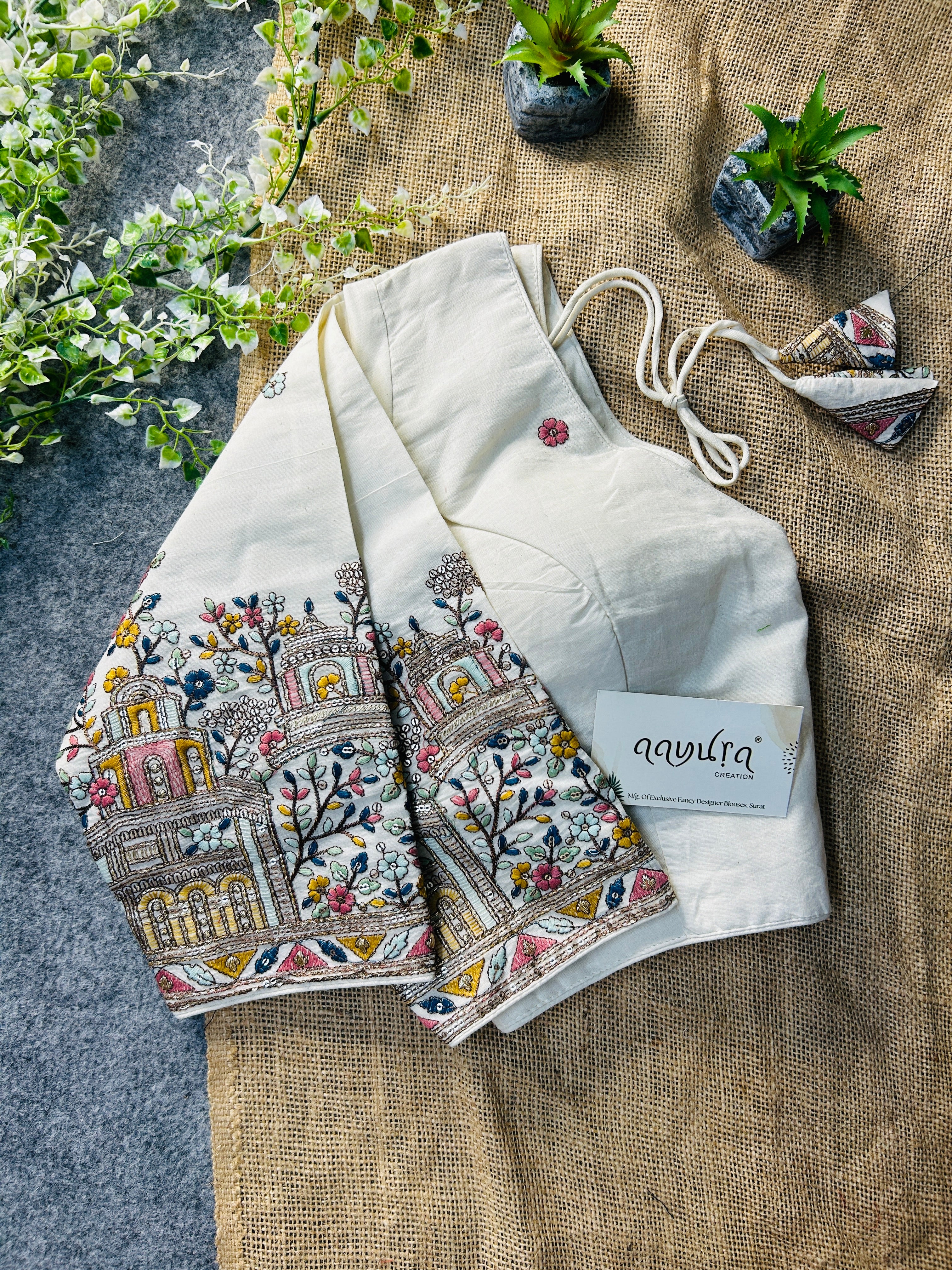 Embroidery Cotton Blouse