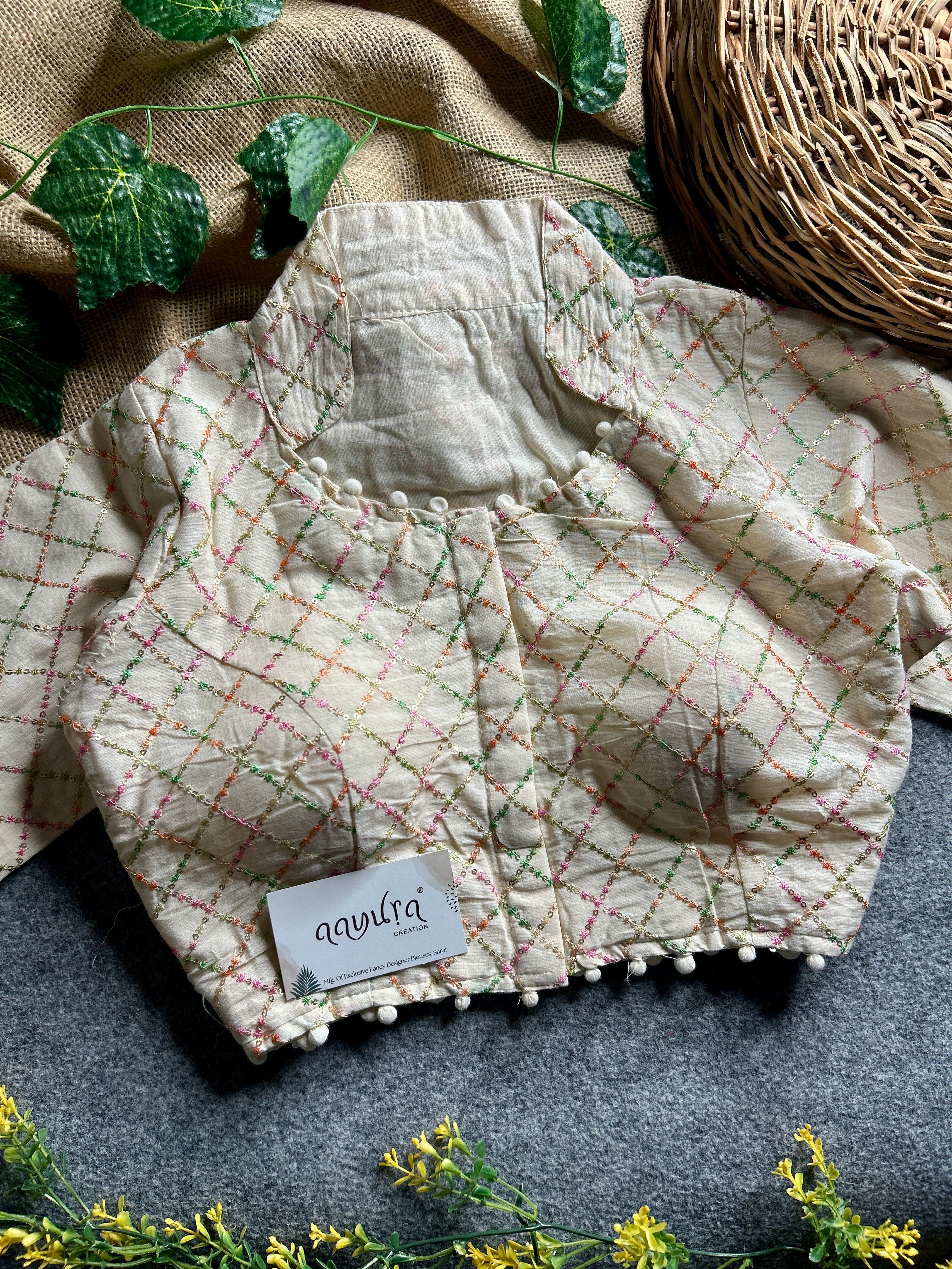 BabyColler Khadi blouse
