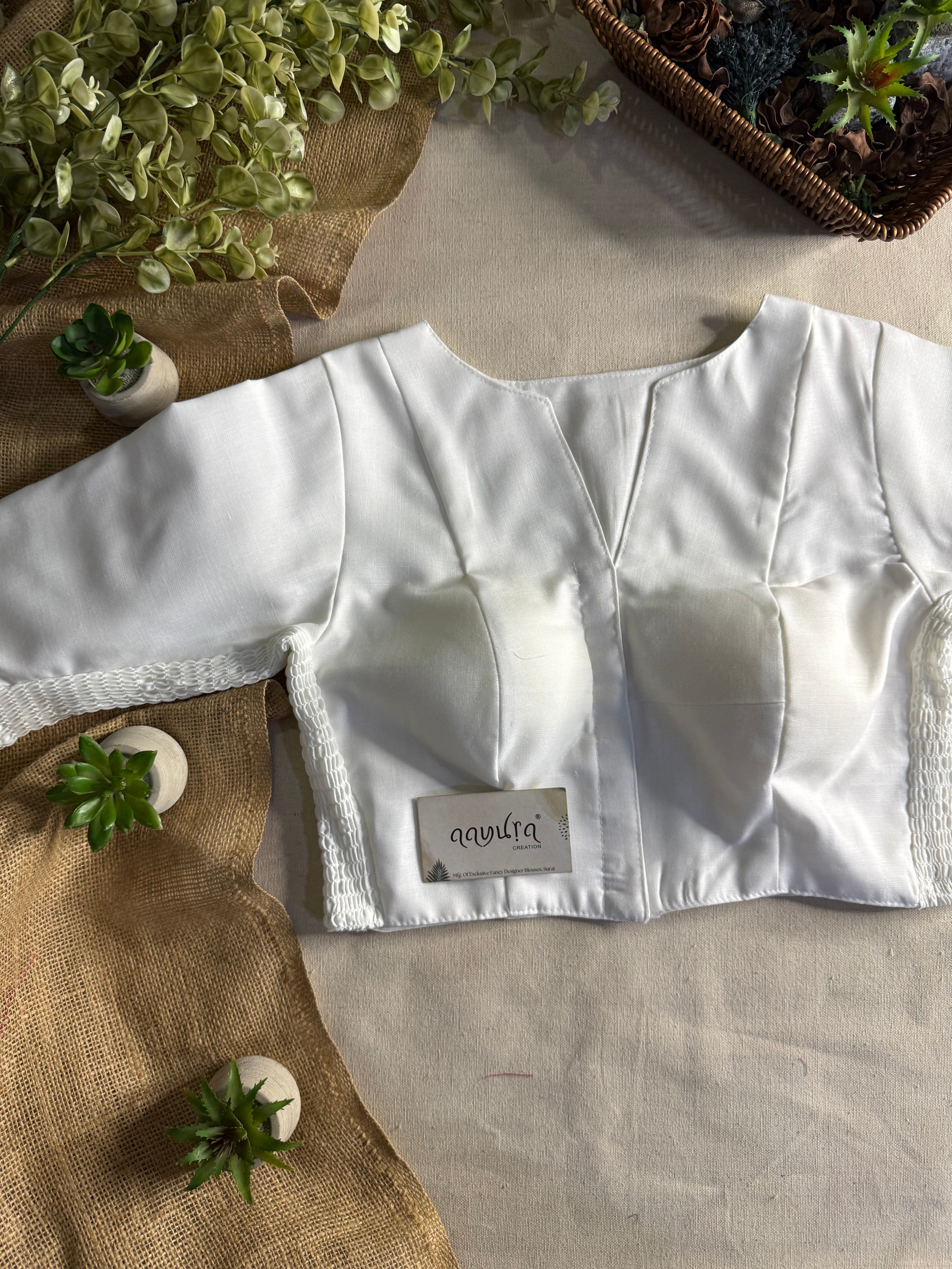 Comfort Fit Cotton Blouse