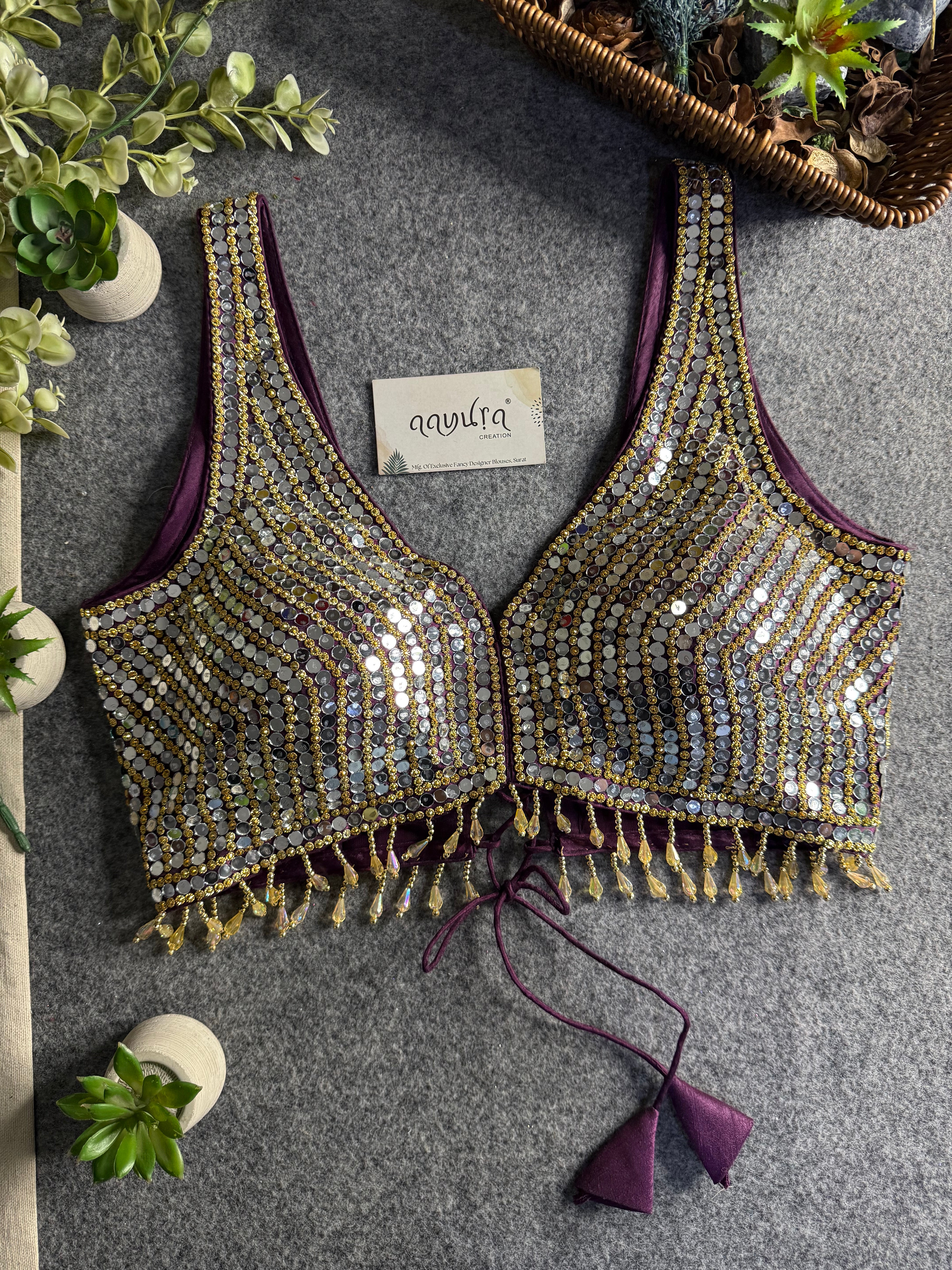 Lunara Festive Glow Blouse