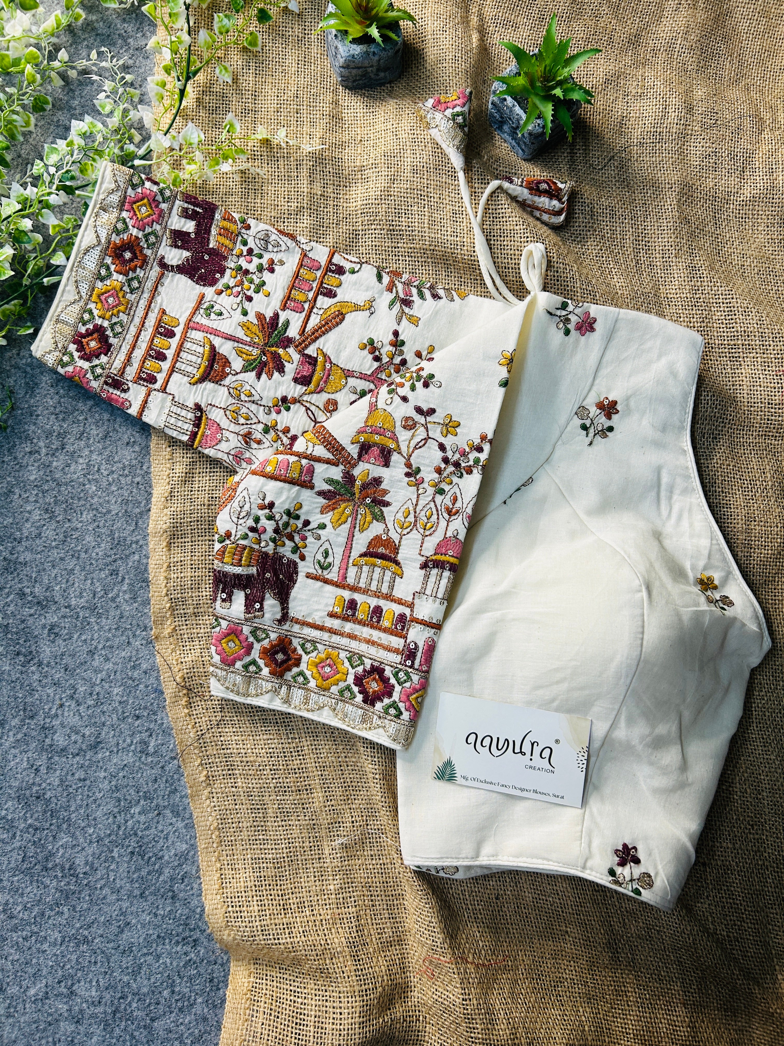 Embroidery Cotton Blouse