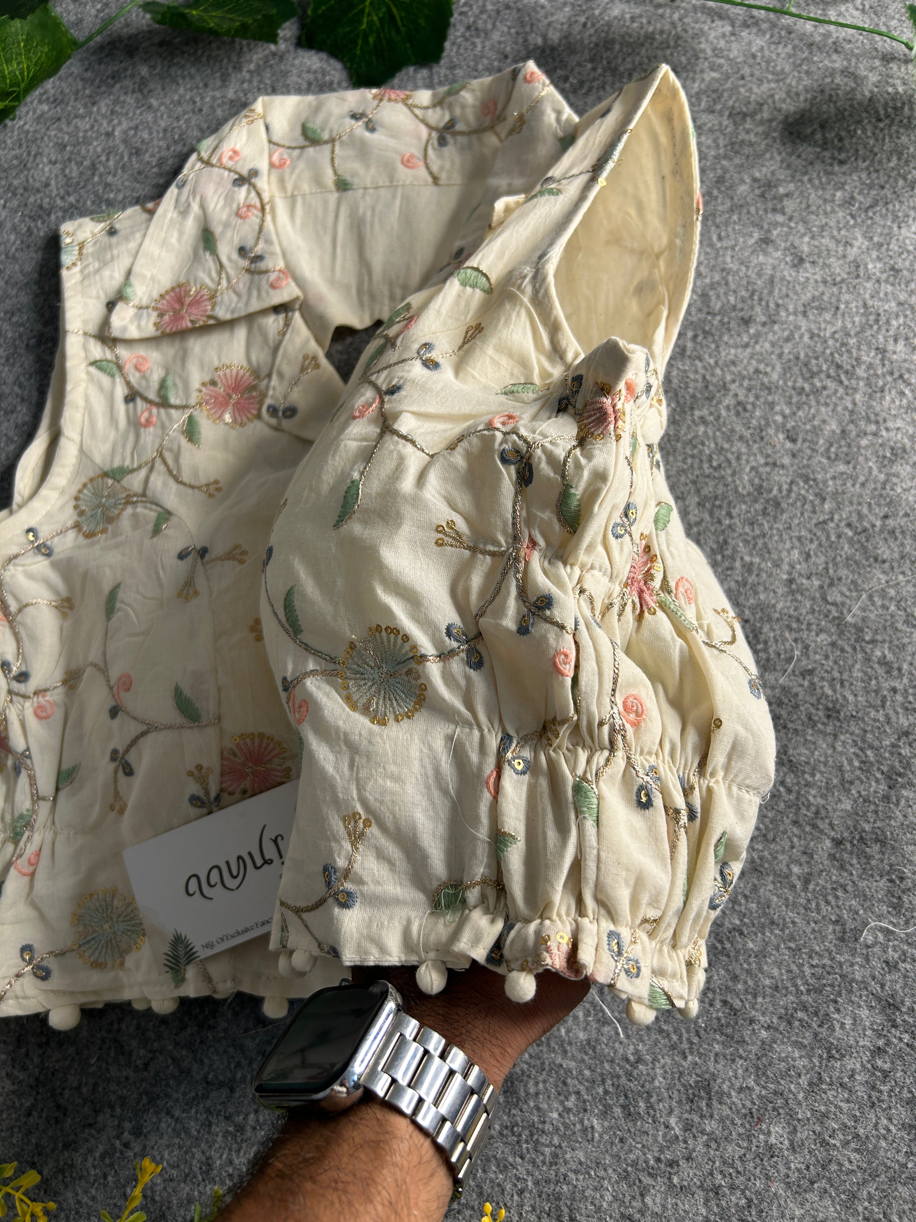 Khadi Stretchable Blouse