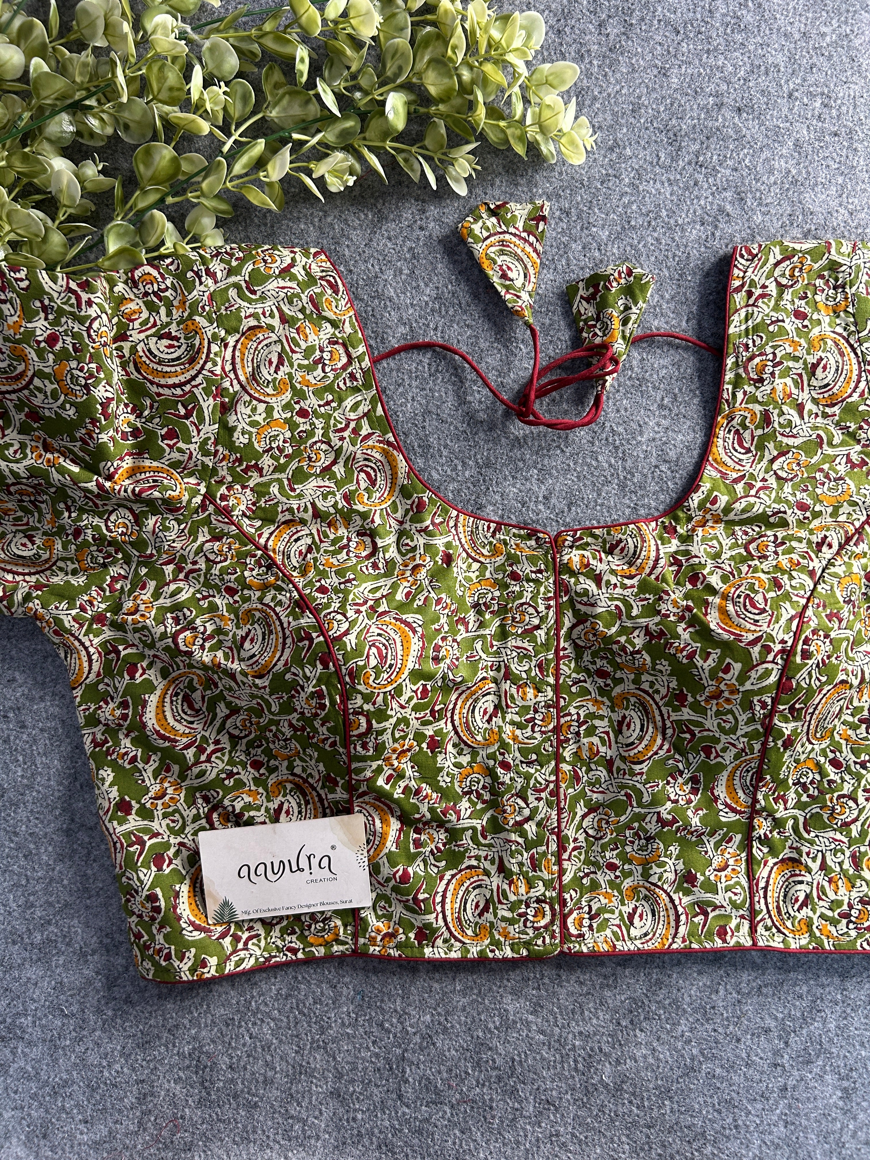 Plus Size Cotton Blouse