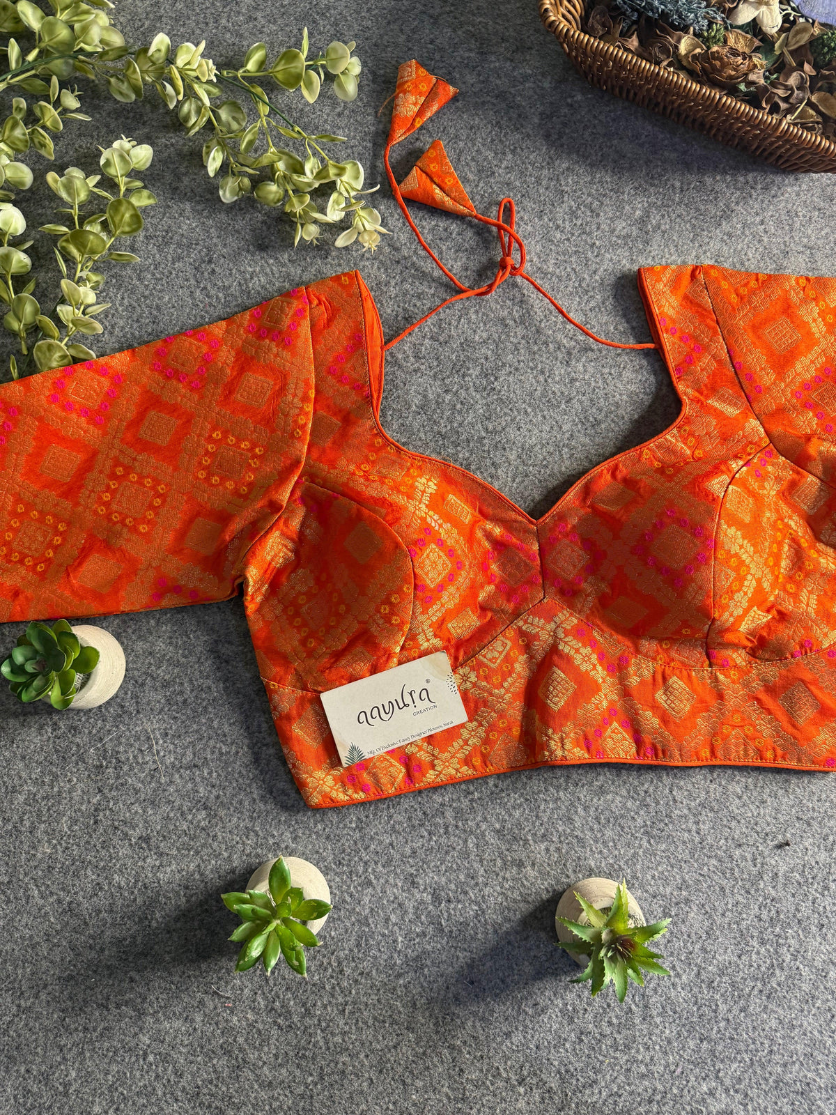 Sunehri Aura Blouse