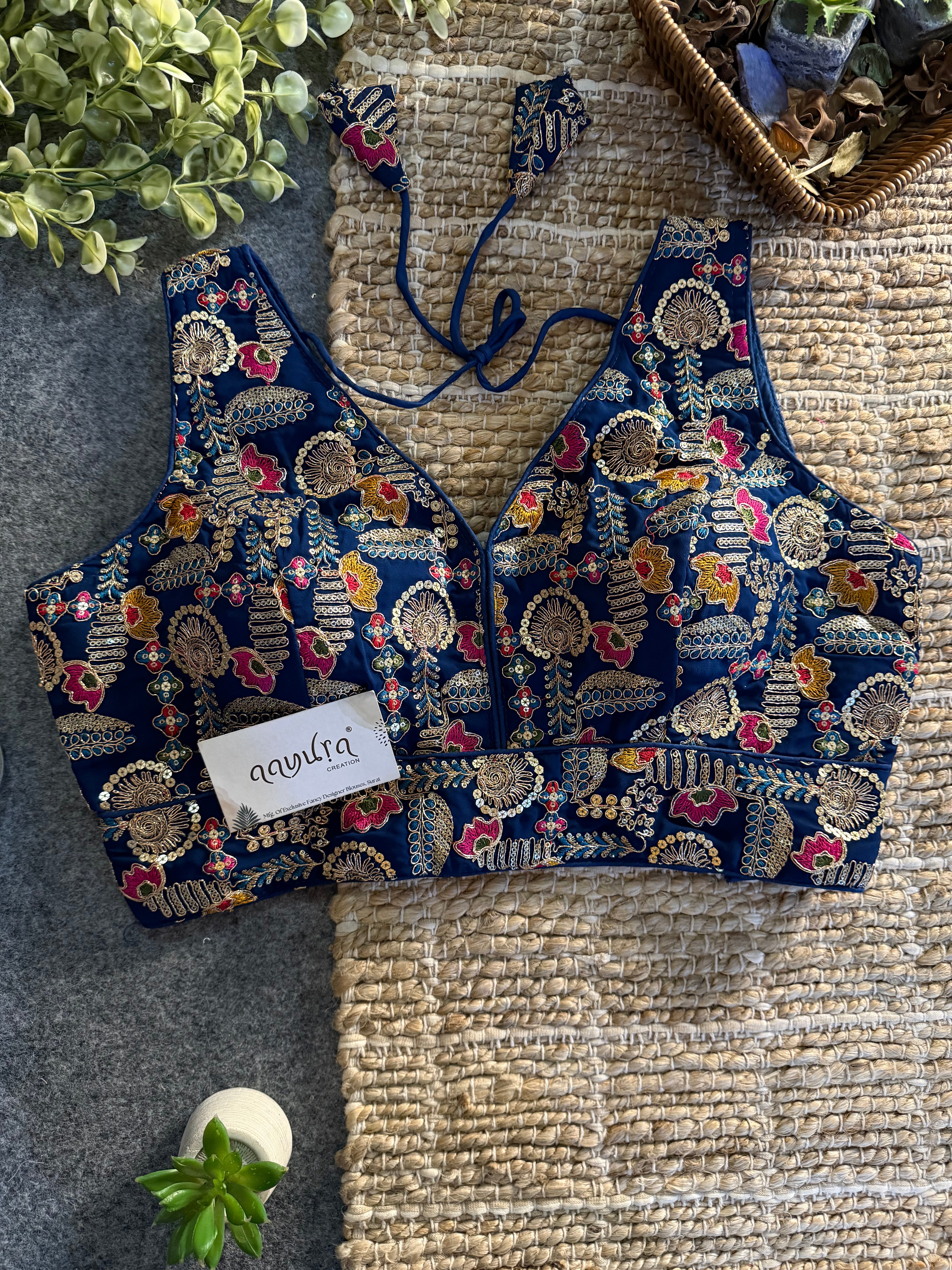 Embroidered Work Blouse