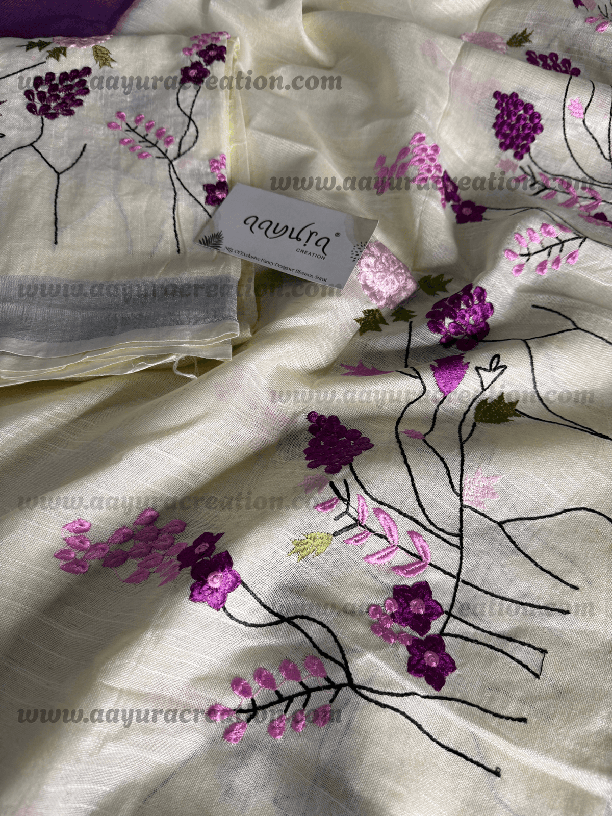 Classic Linen Charm Saree