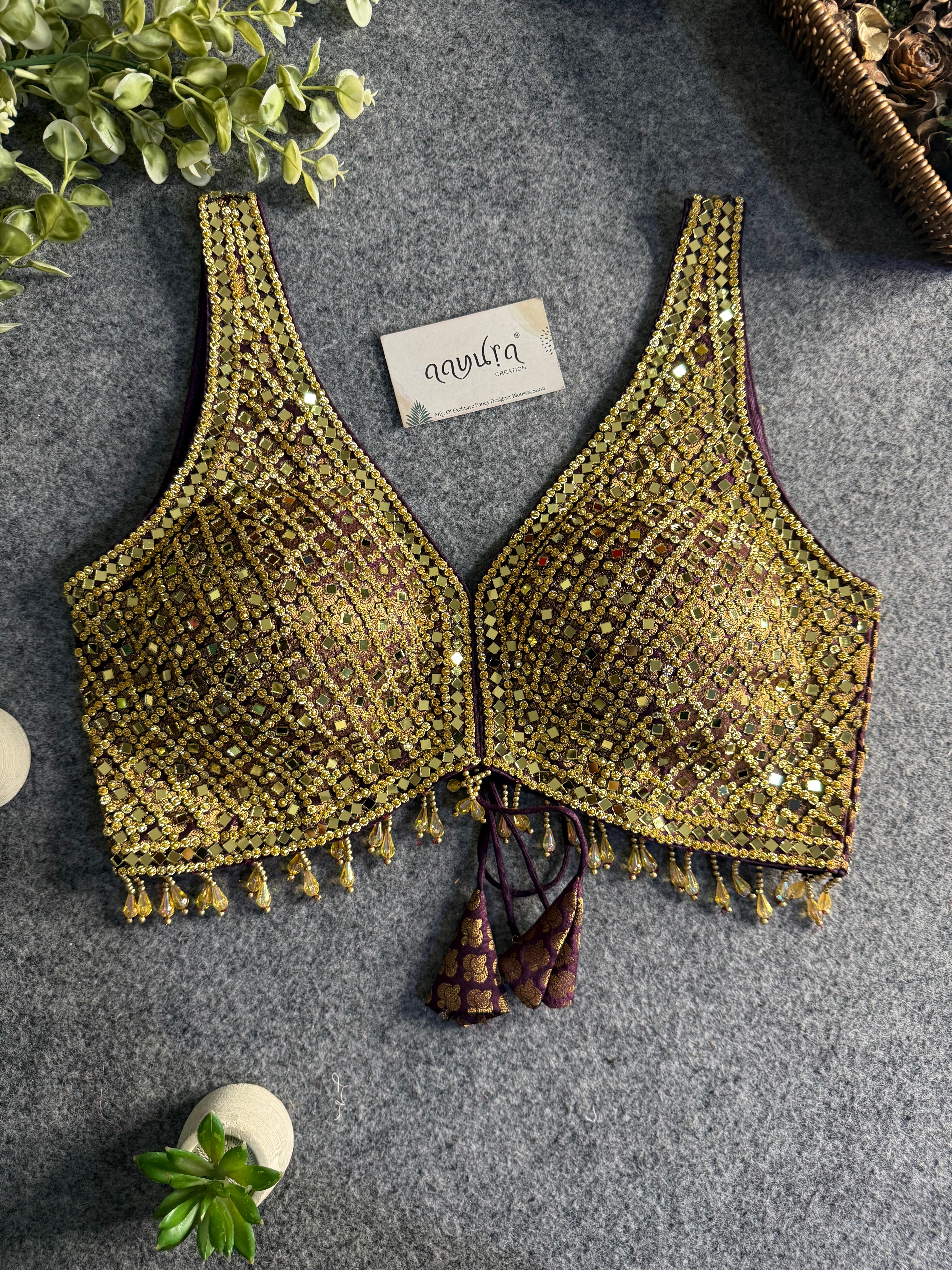 Lunara Festive Glow Blouse