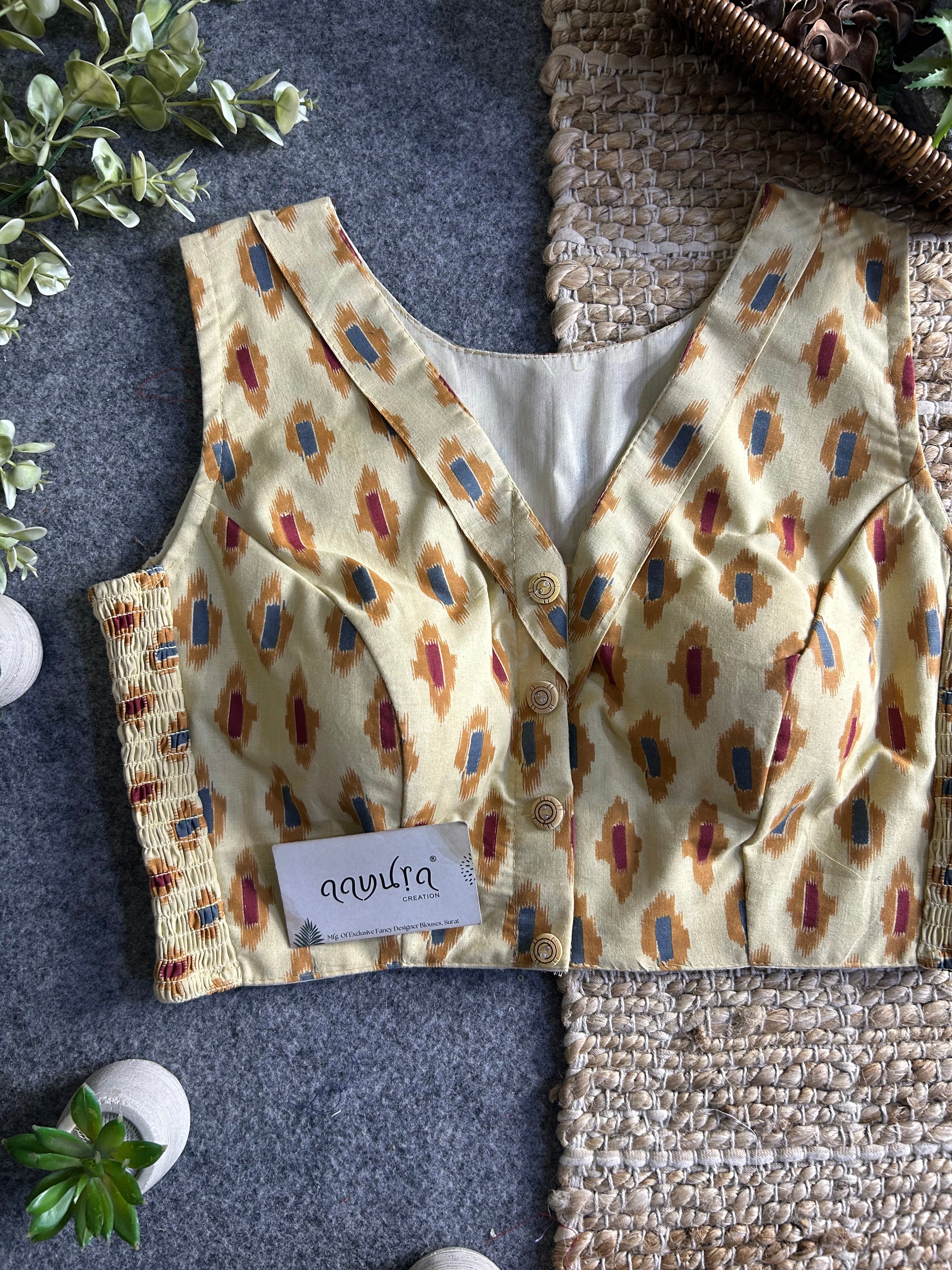Soft Stretch Premium Cotton Blouse