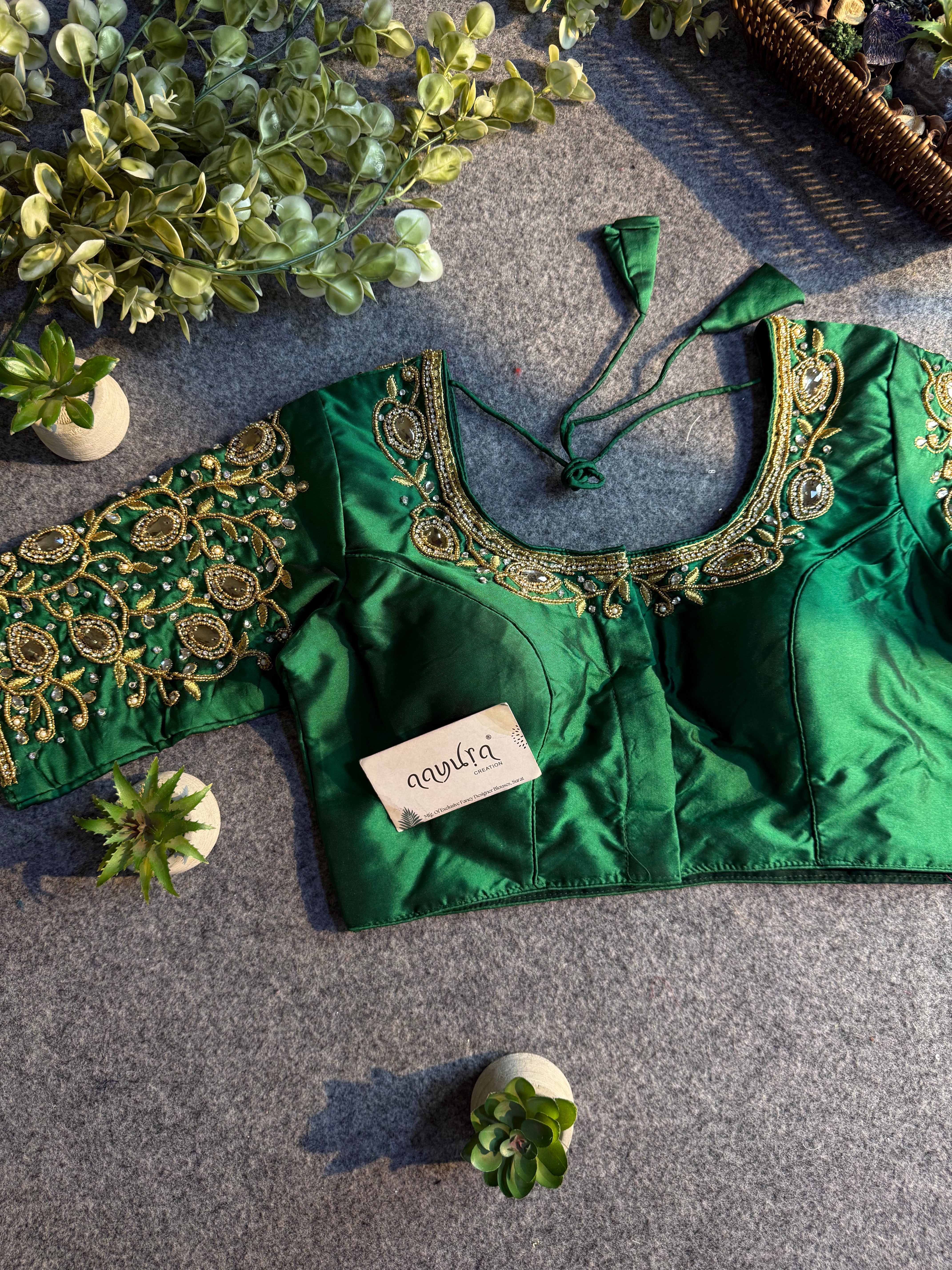 Twinkle Aari Work Blouse