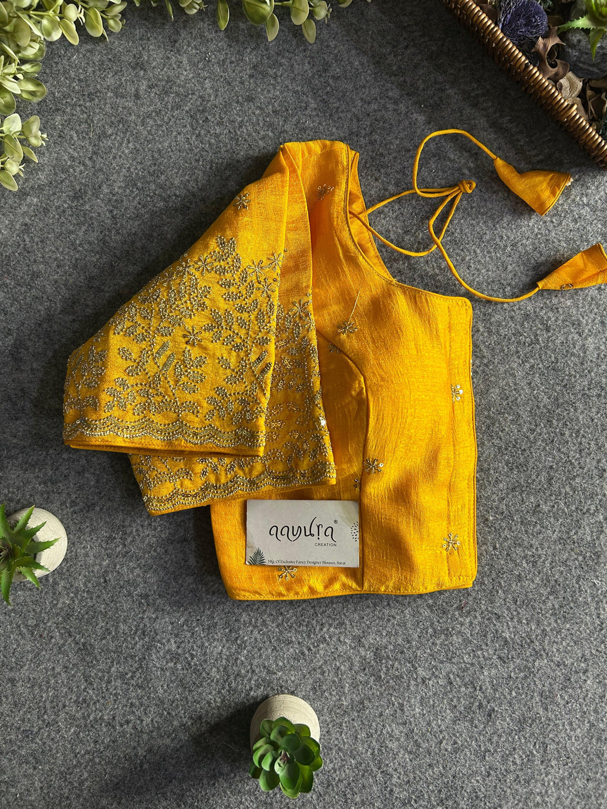 Rajsi Vichitra Zari Work Blouse