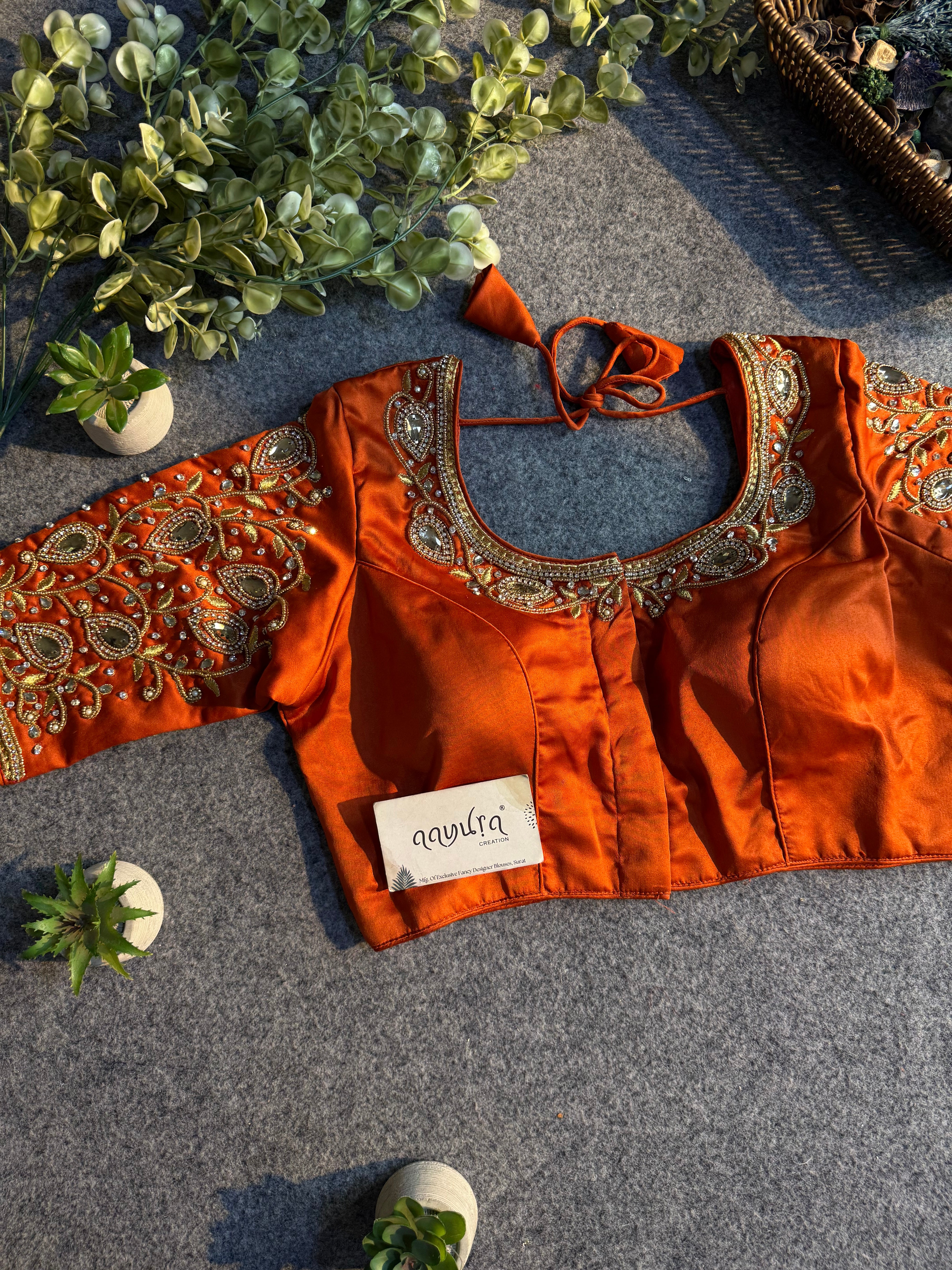 Twinkle Aari Work Blouse