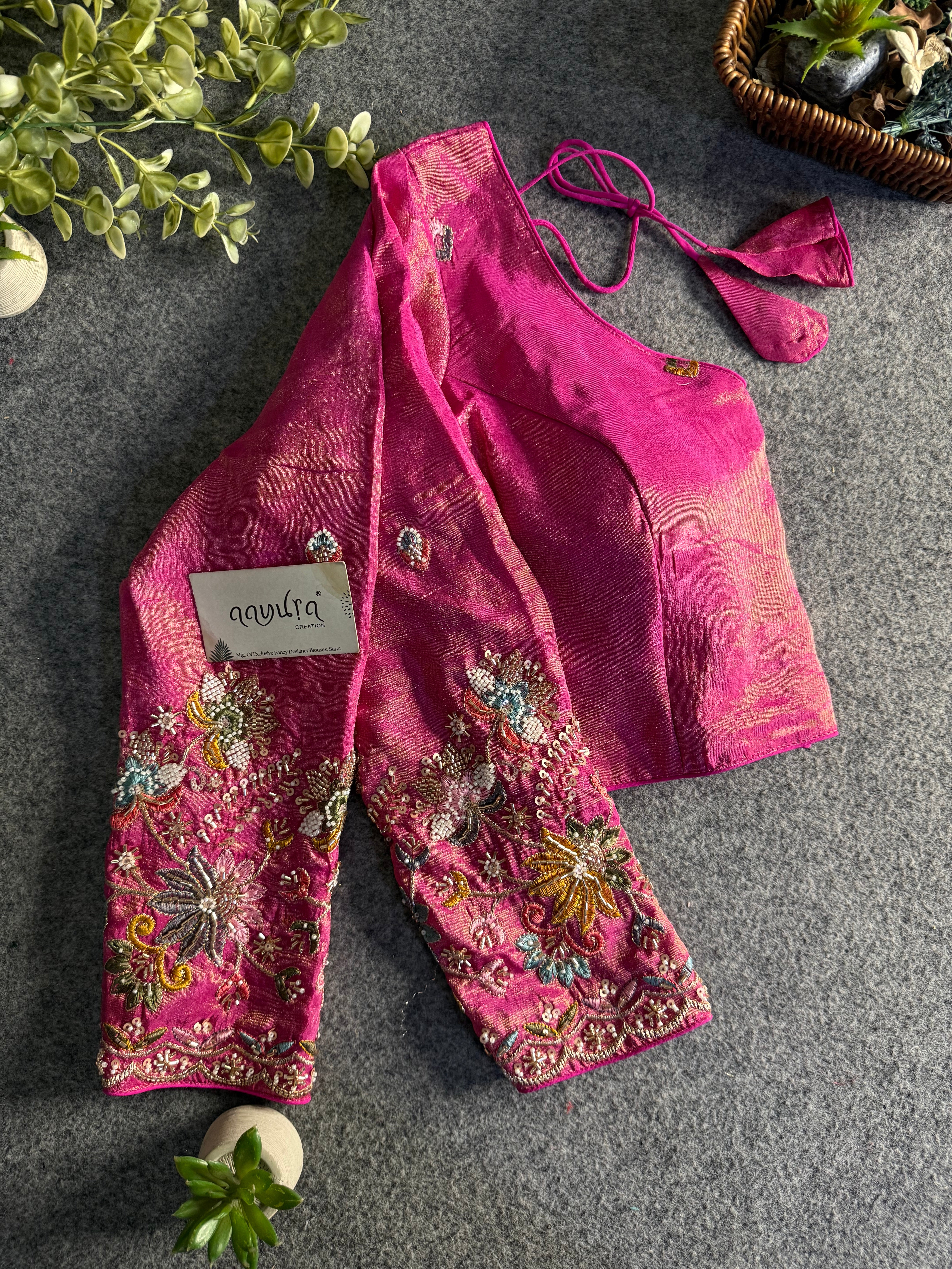 Regal Beads Work Designer Blouse