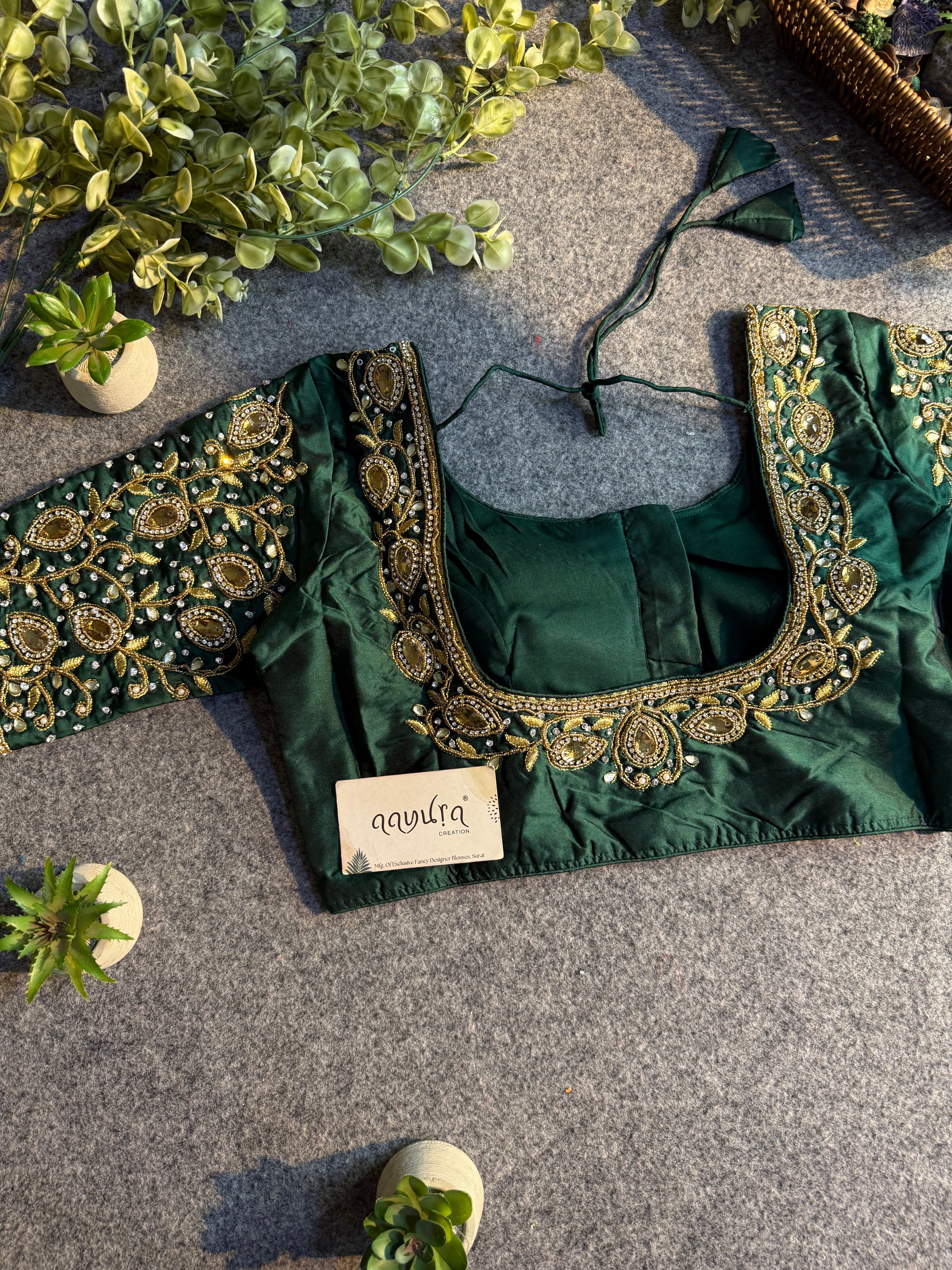 Twinkle Aari Work Blouse
