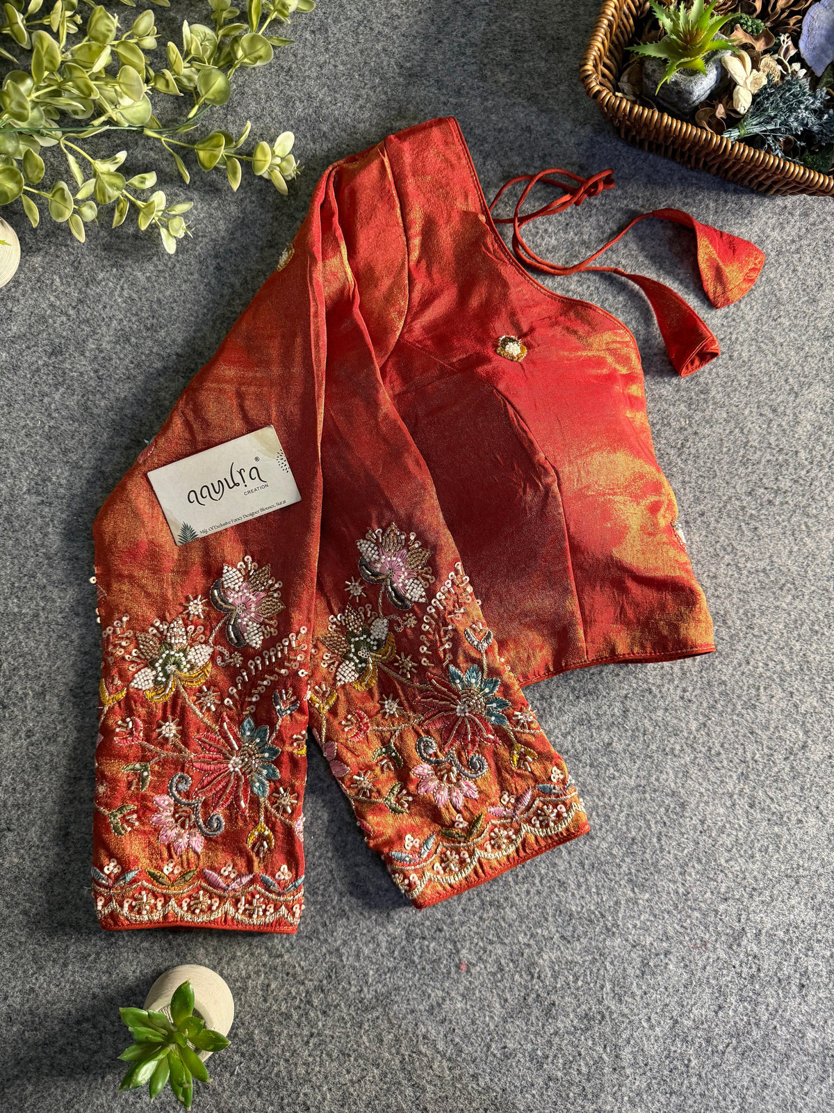 Regal Beads Work Designer Blouse