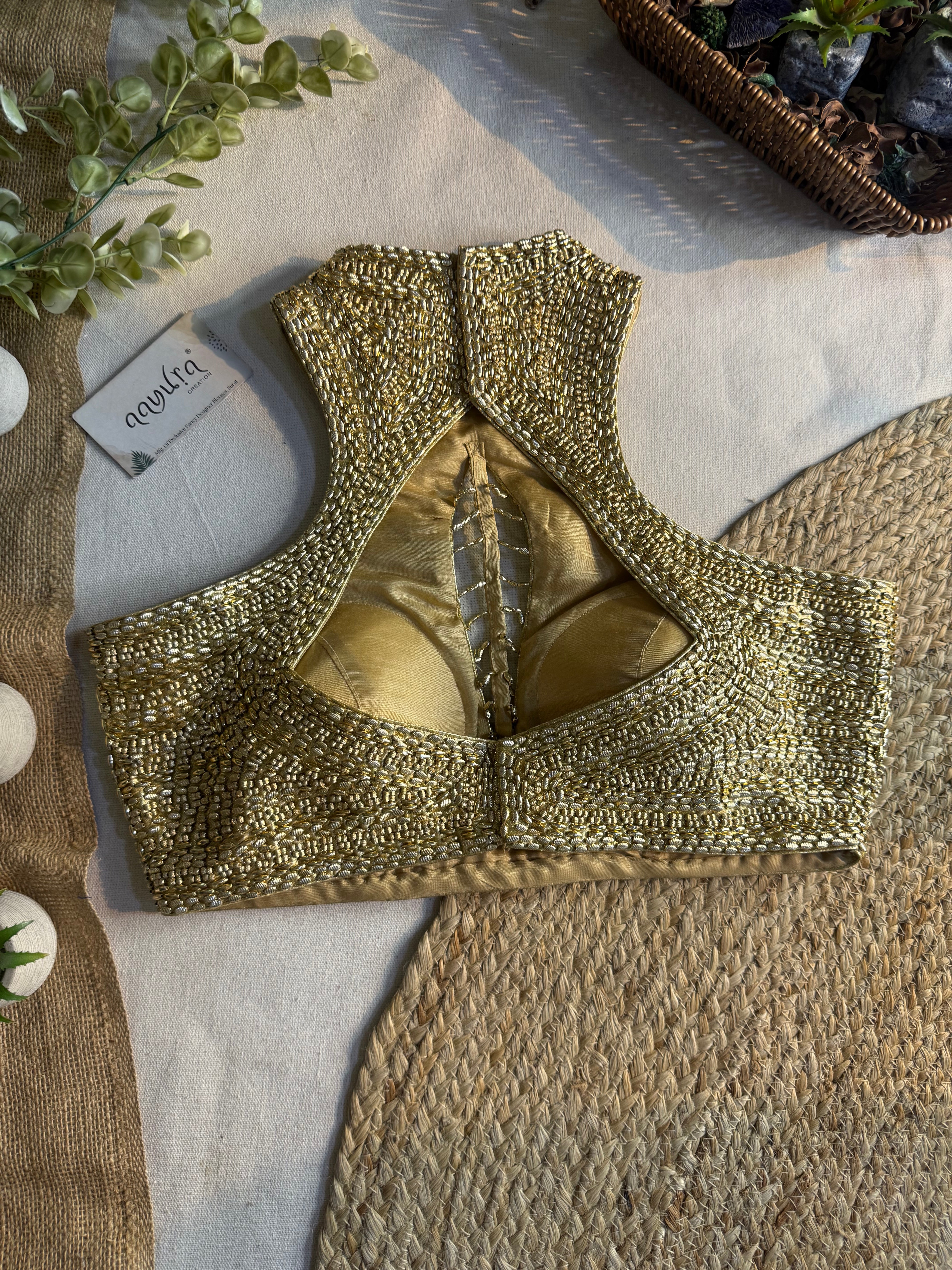 Aavya Designer Halter Blouse