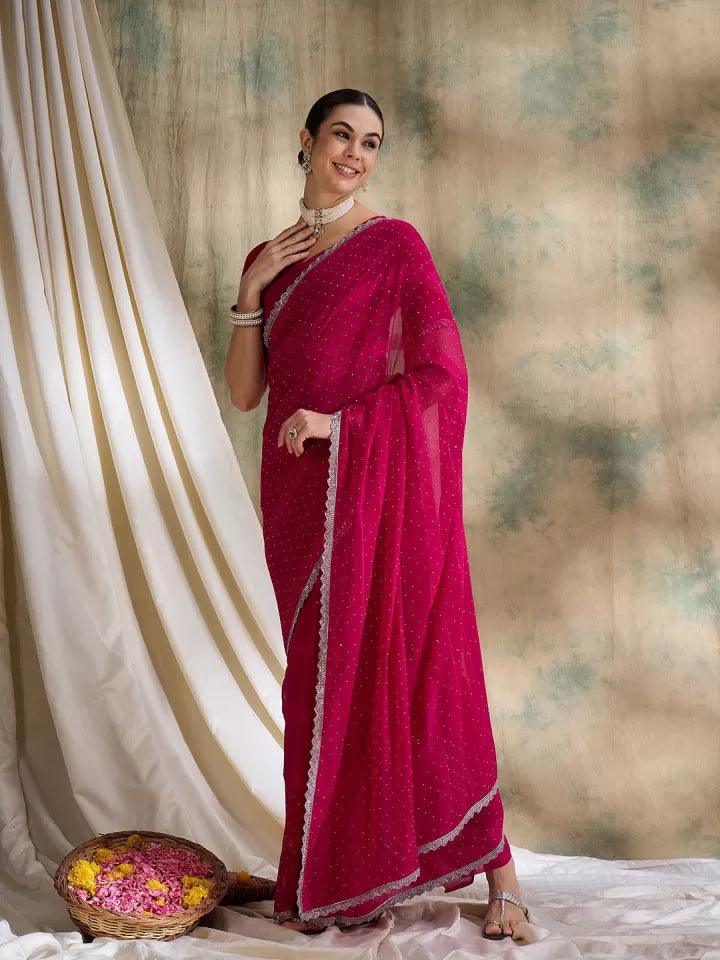 Diamond Drape – Classic Swarovski Saree