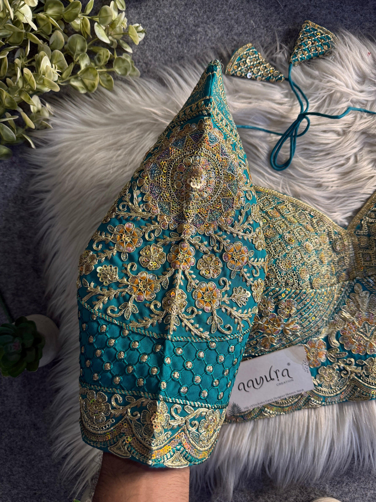 Rivya Glam Silk Blouse