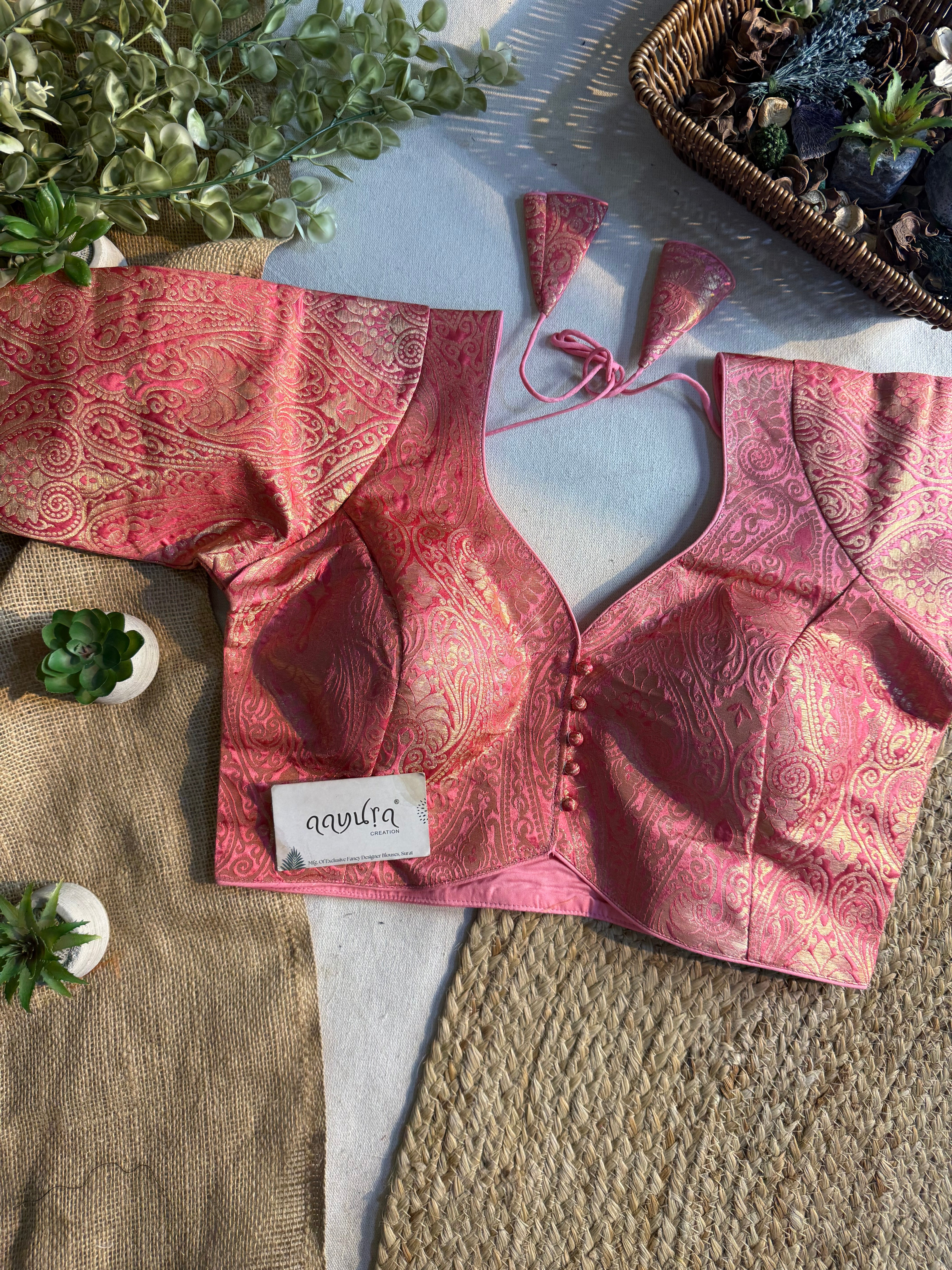 Zeenat Heritage Banarasi Blouse