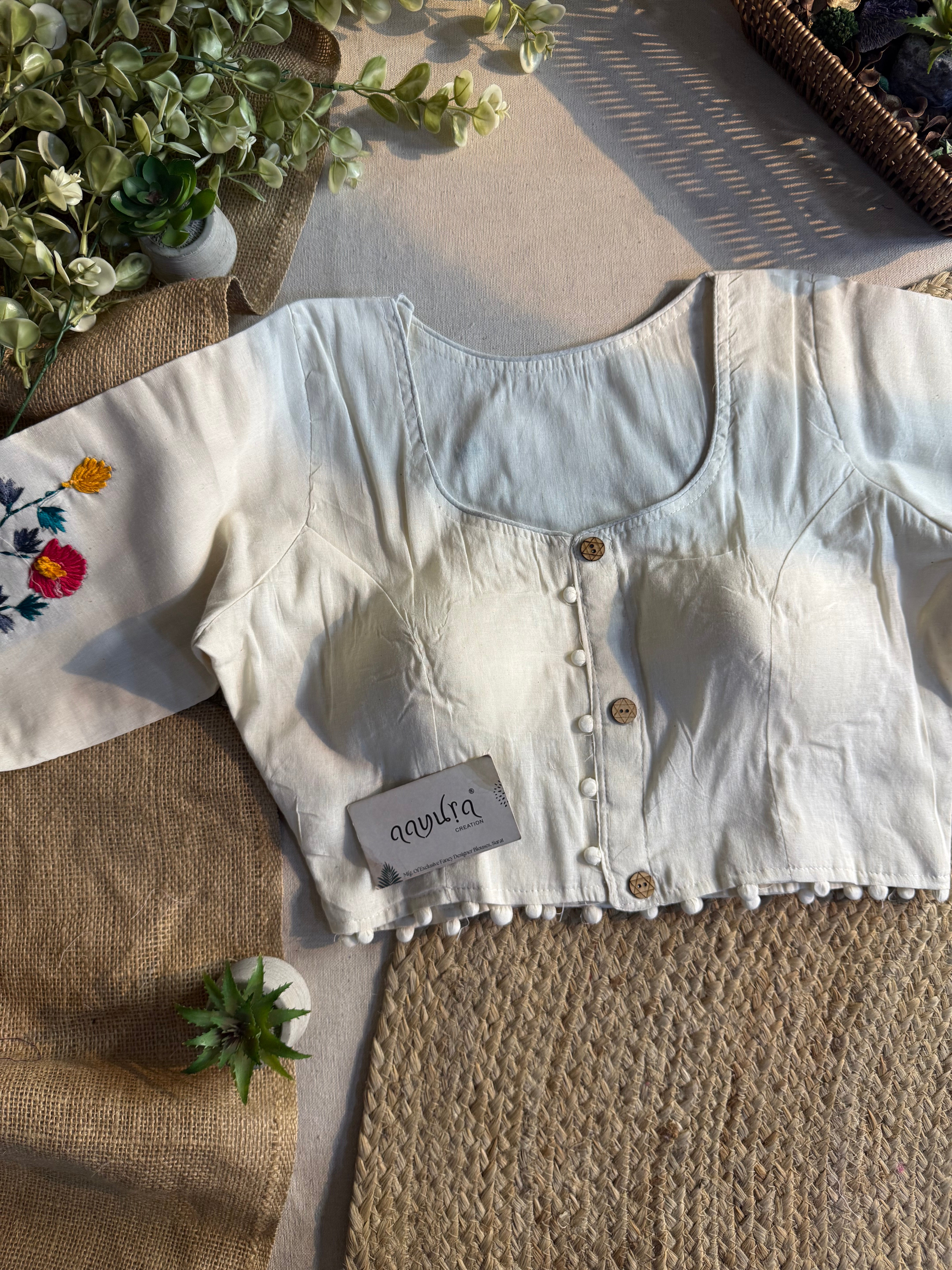 Elite Craft Cotton Blouse