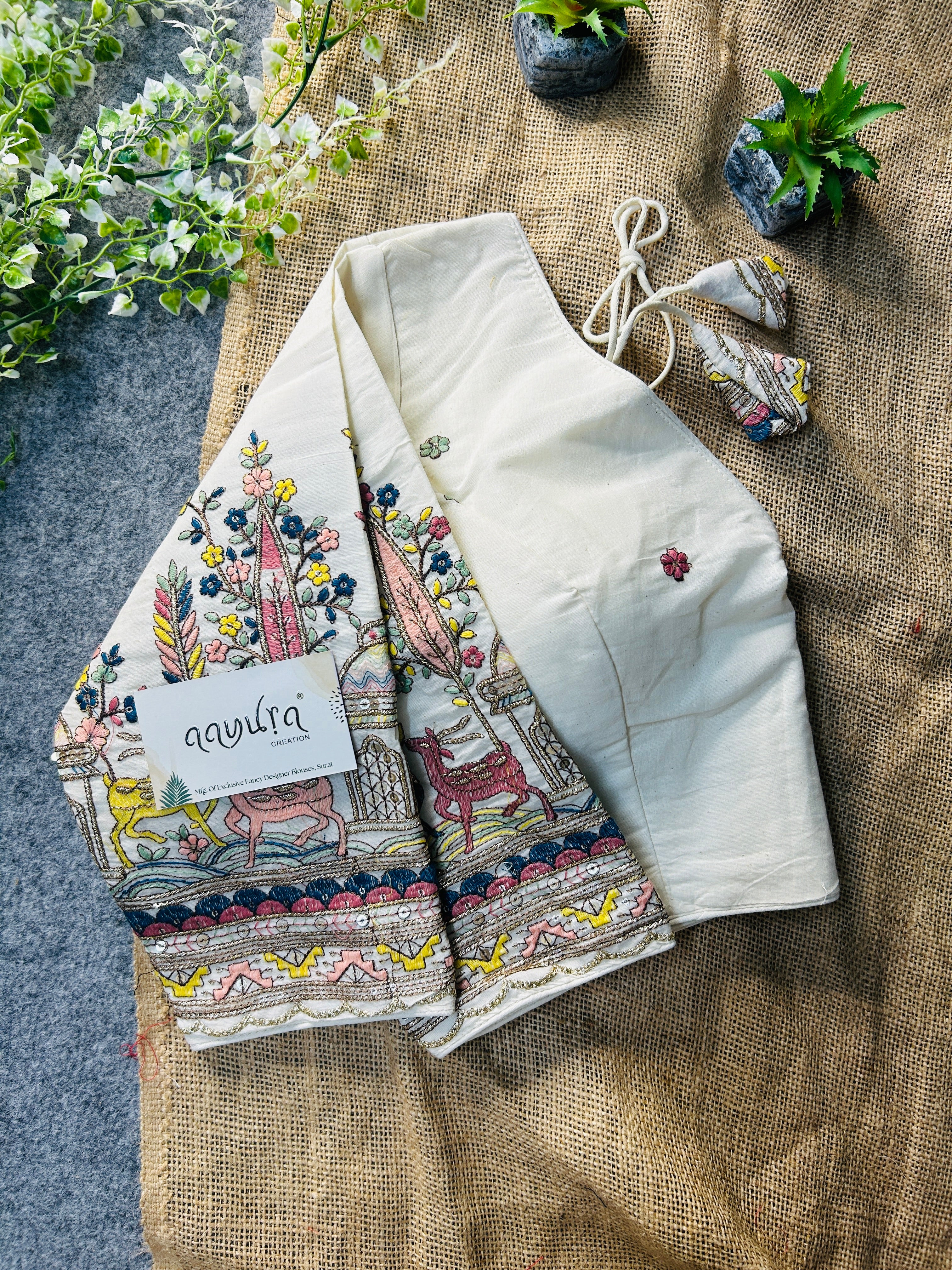 Embroidery Cotton Blouse