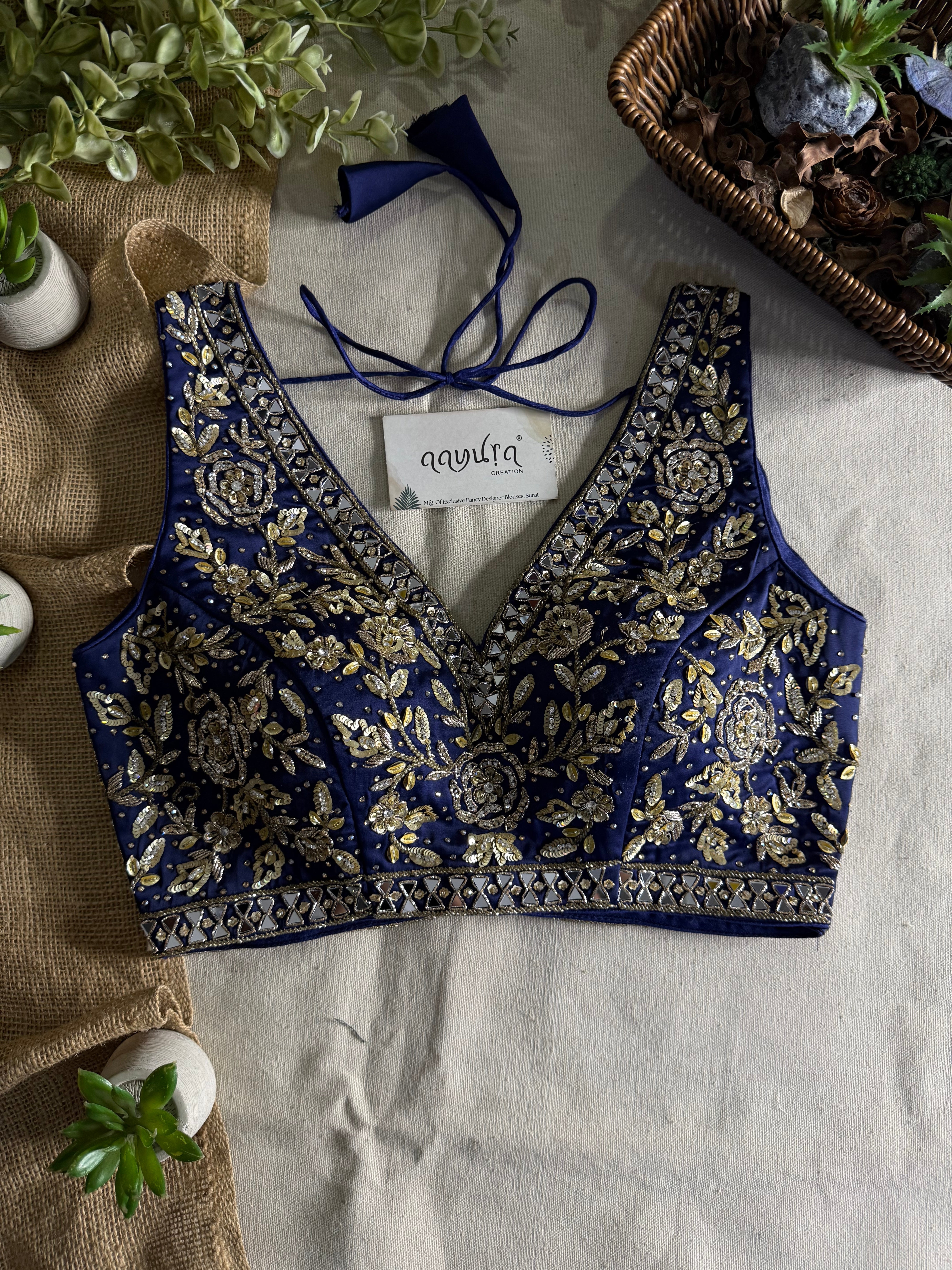 Royal Heritage Handwork Blouse