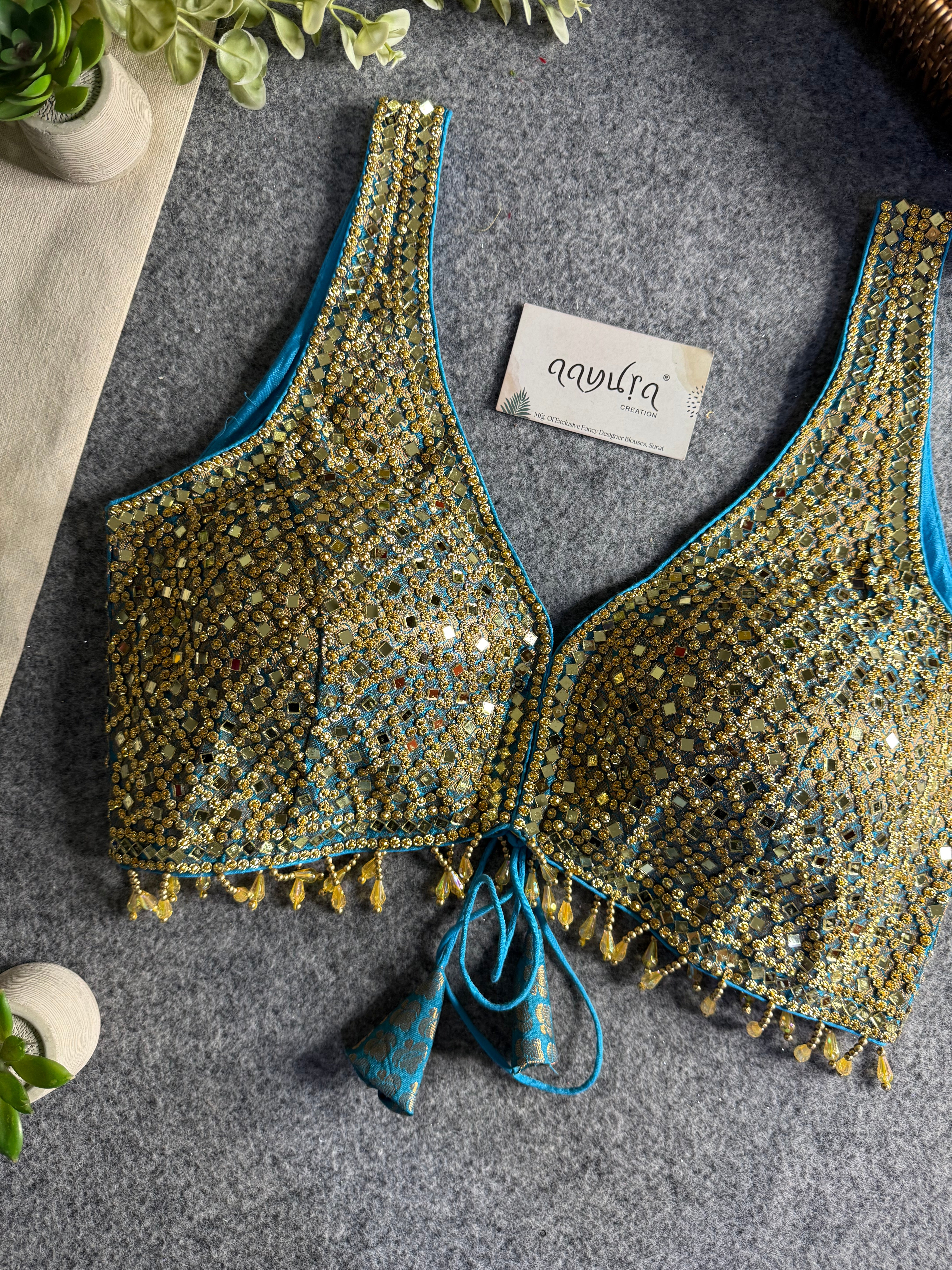 Lunara Festive Glow Blouse