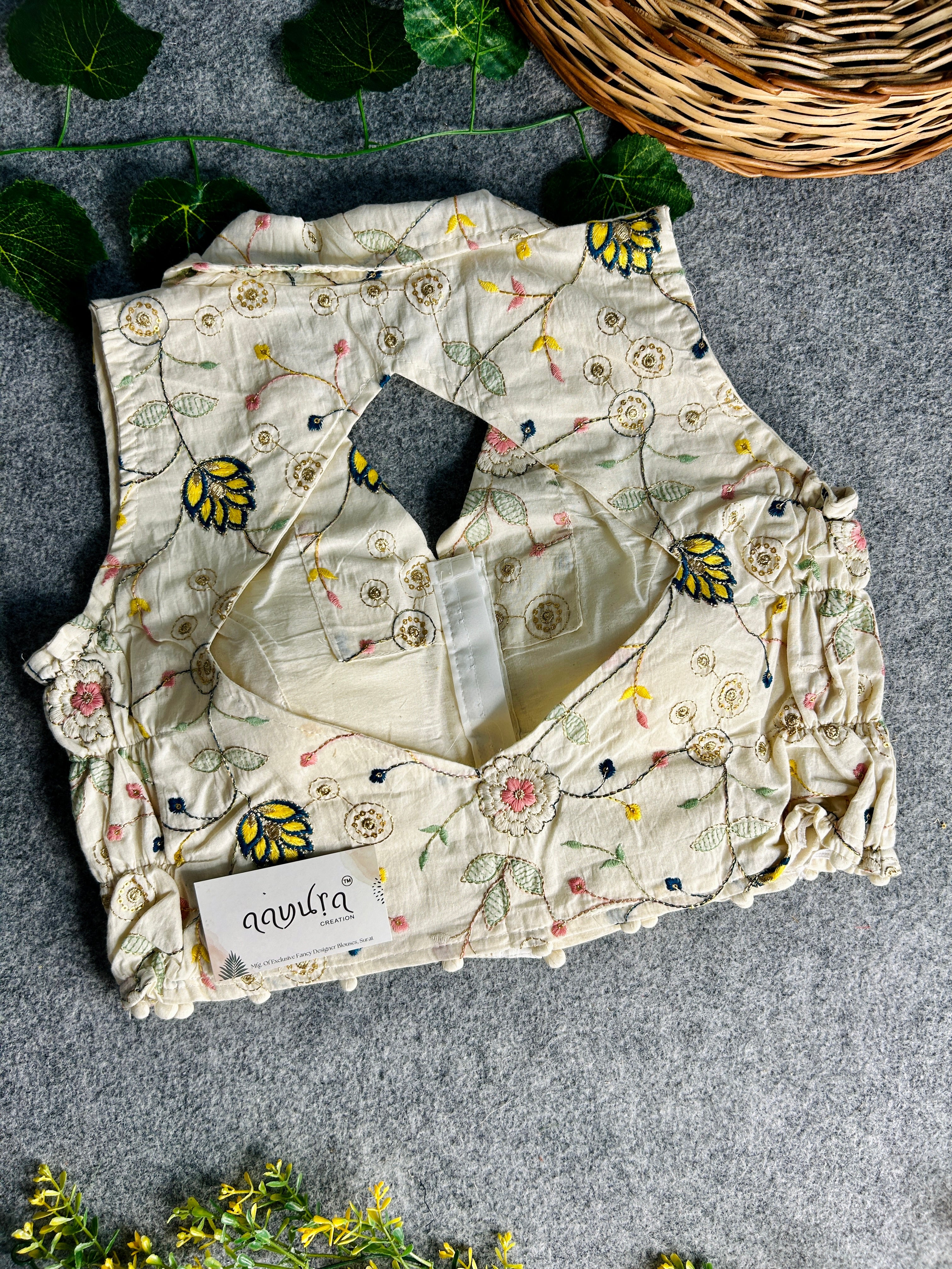 Khadi Stretchable Blouse