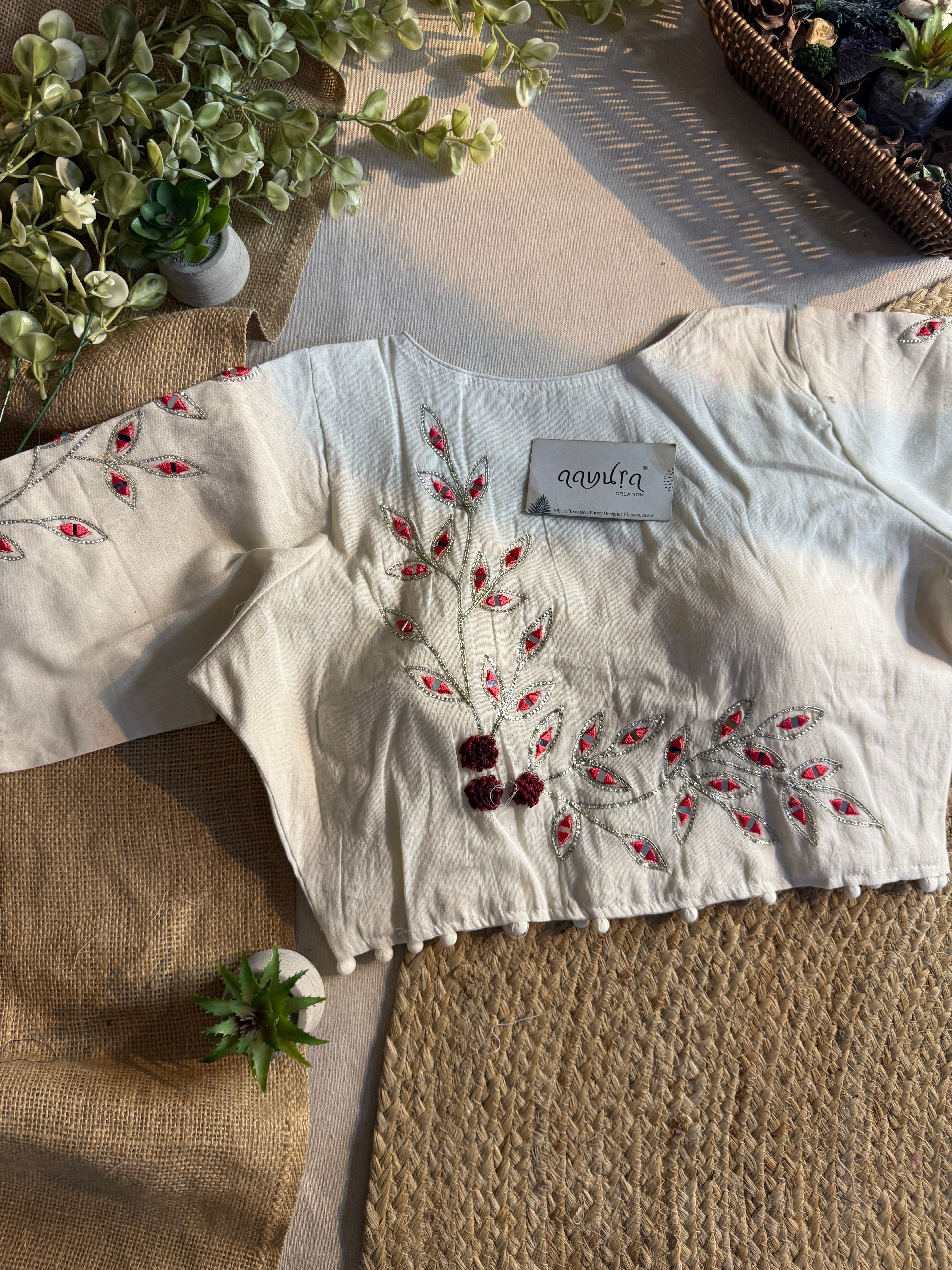 Elite Craft Cotton Blouse