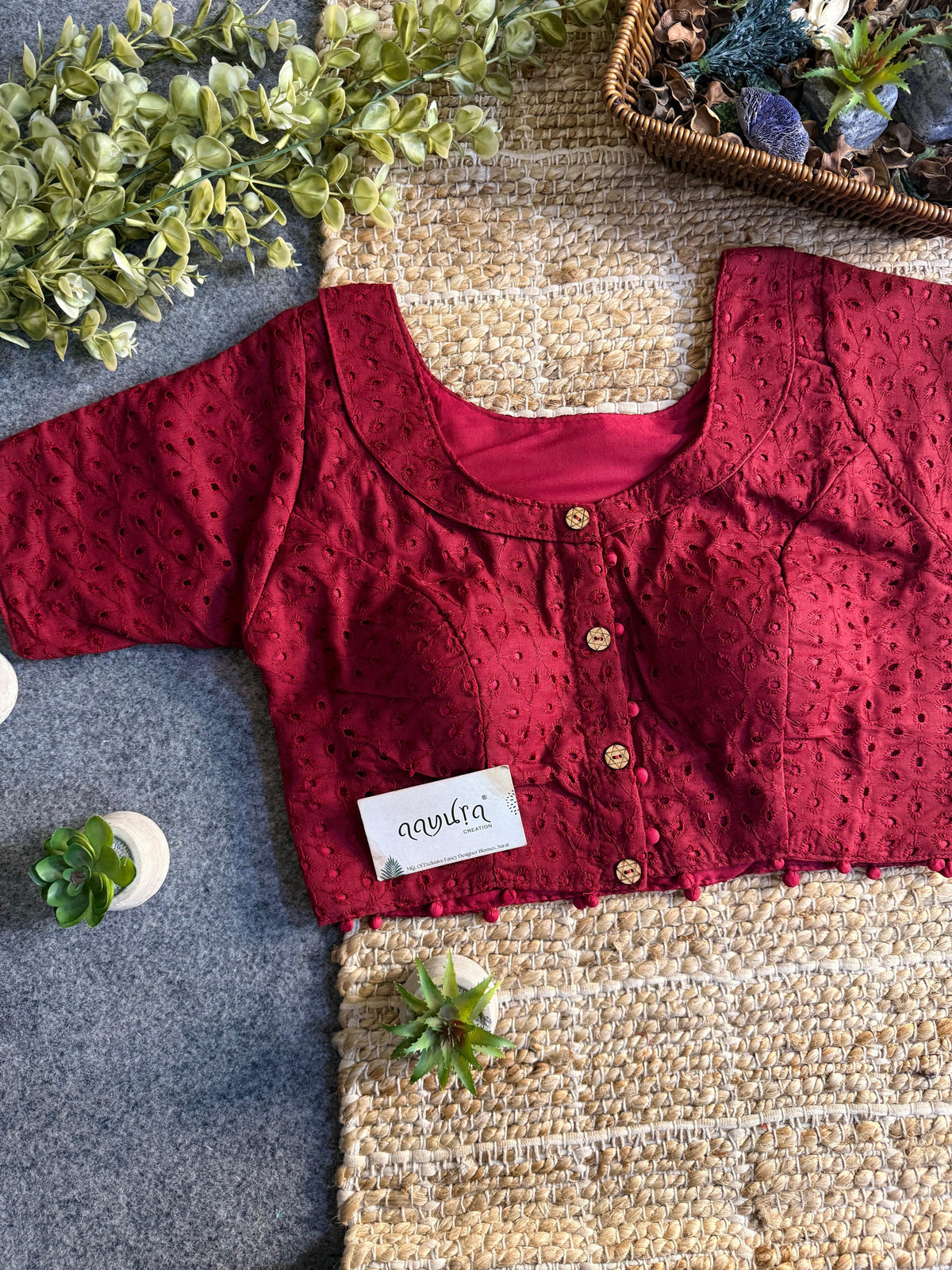 Hakoba Collar Blouse