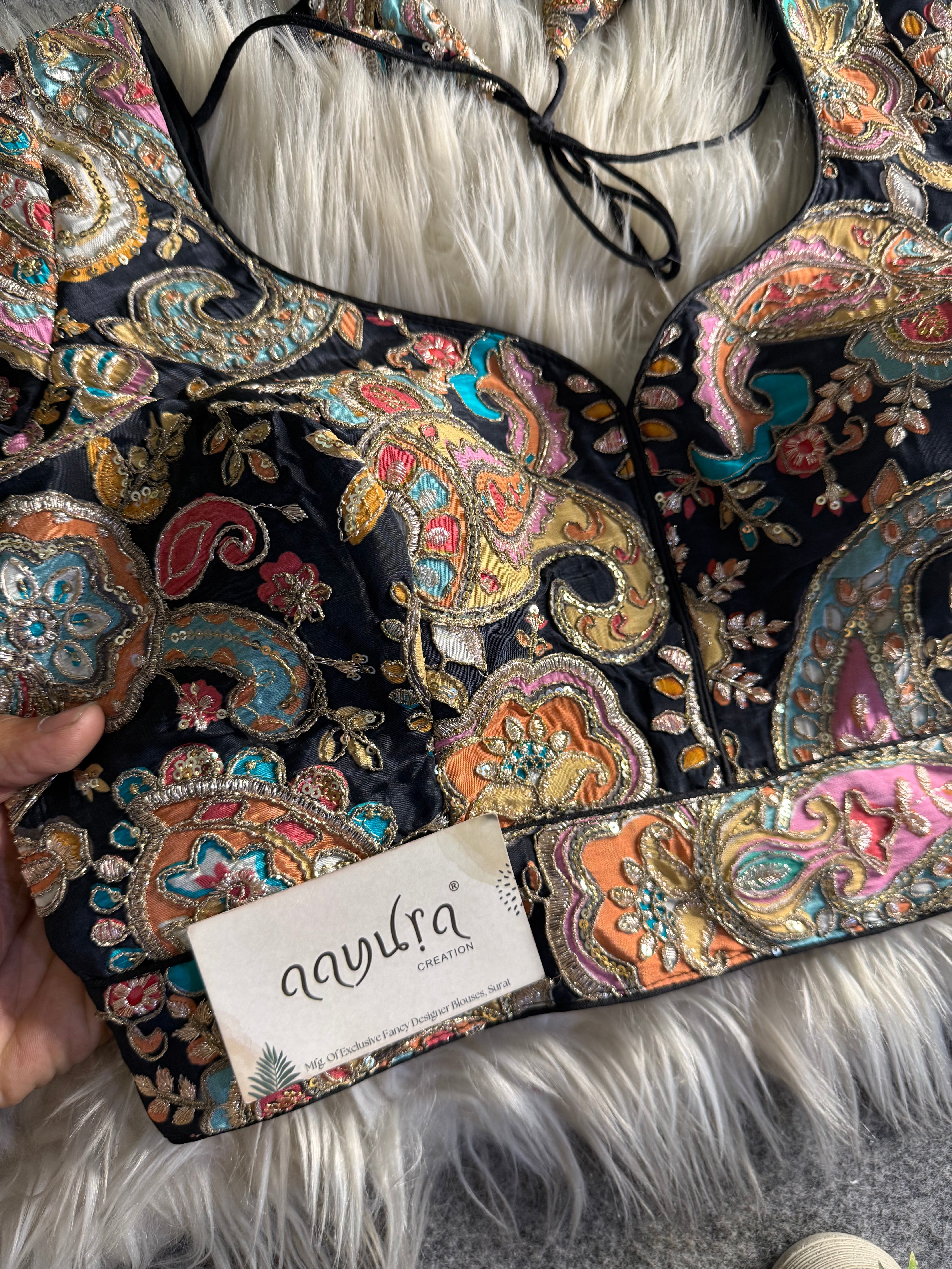 Elbow Sleeves Position Work Blouse