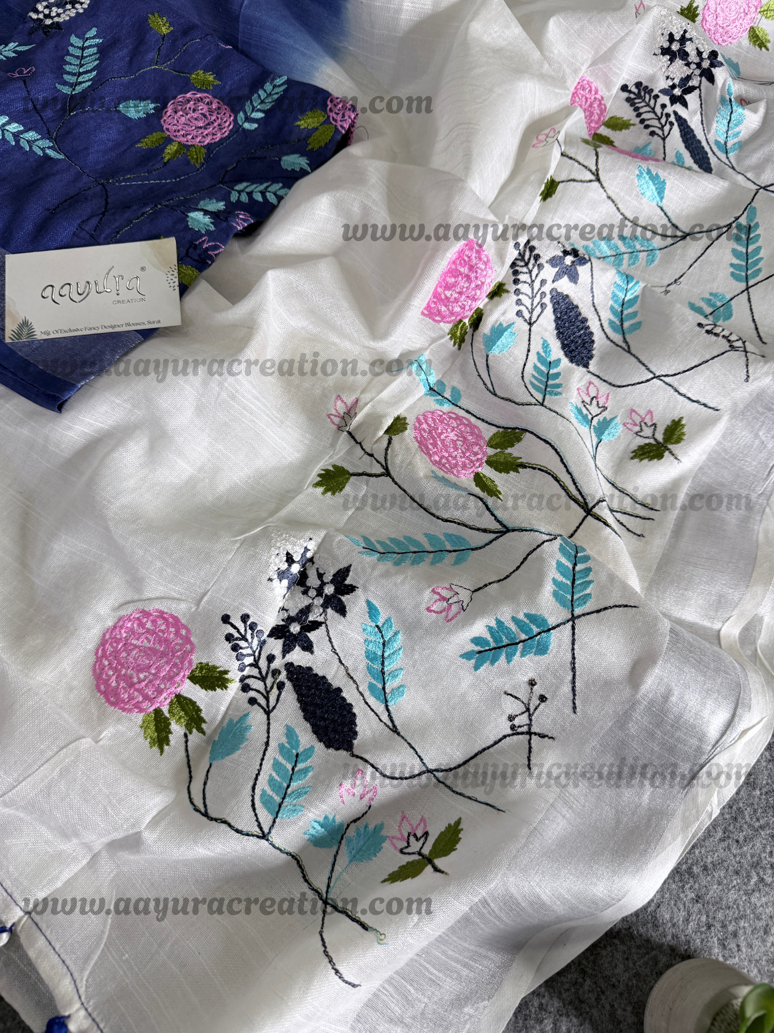 Classic Linen Charm Saree