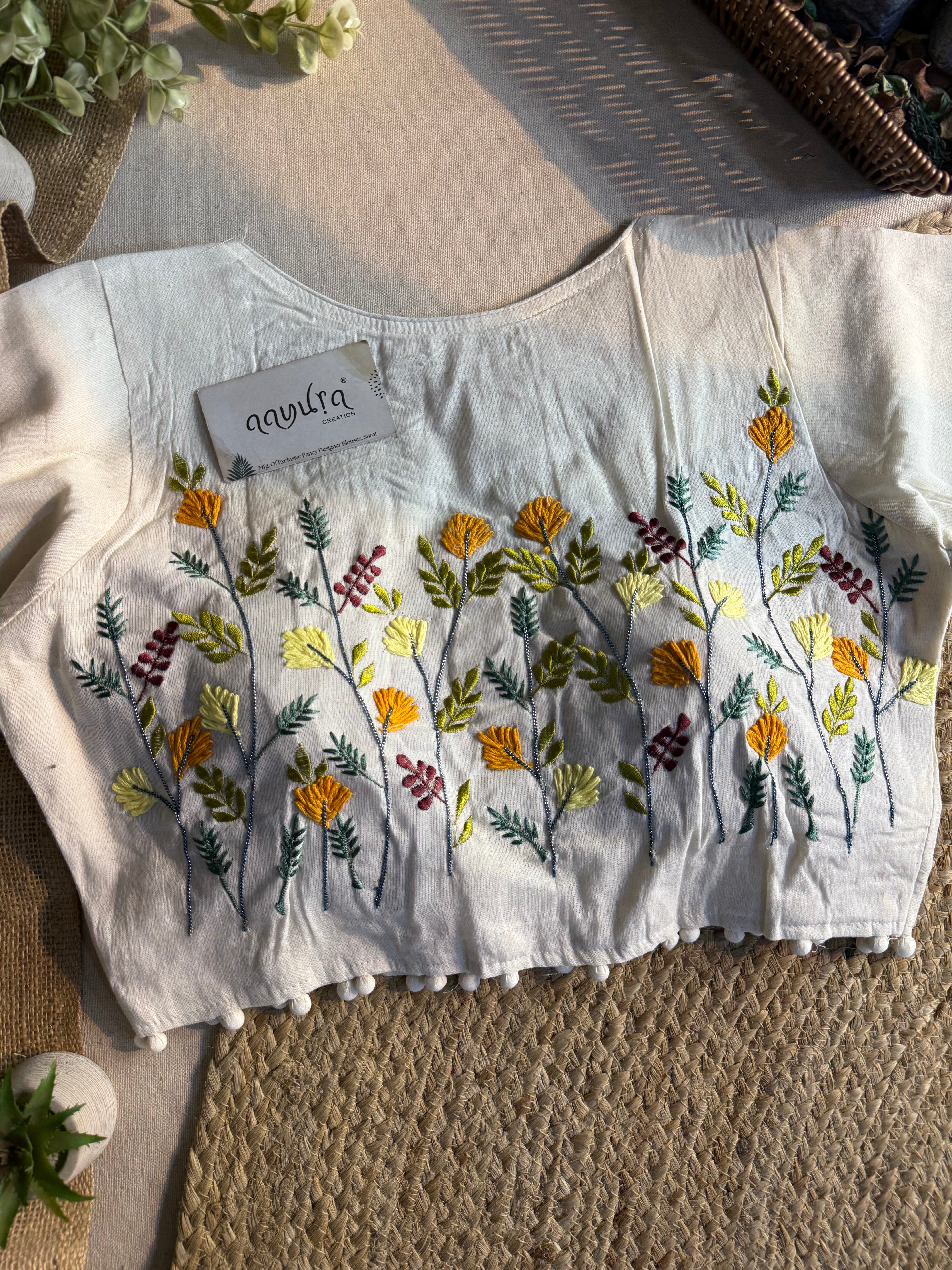 Elite Craft Cotton Blouse