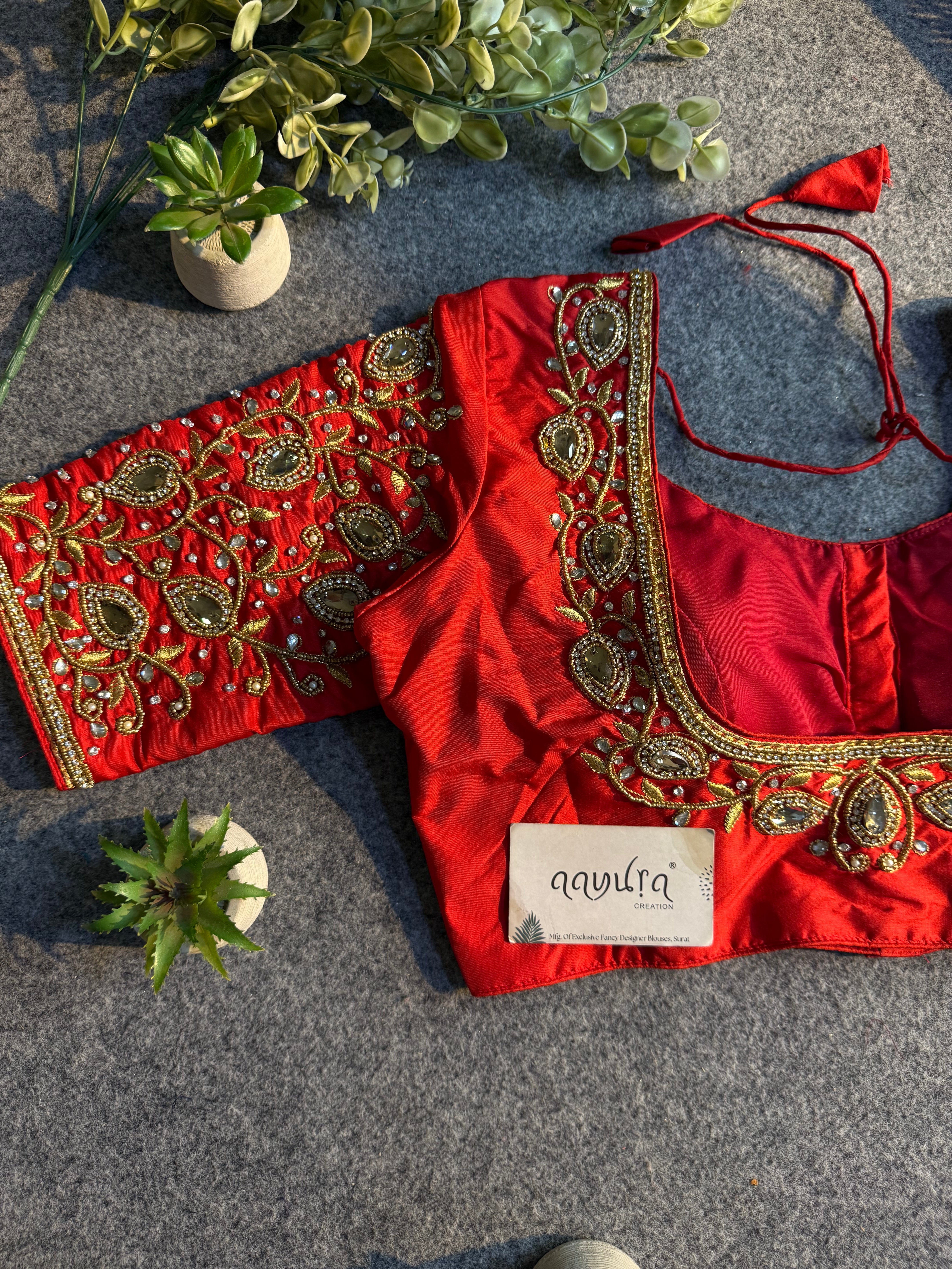 Twinkle Aari Work Blouse