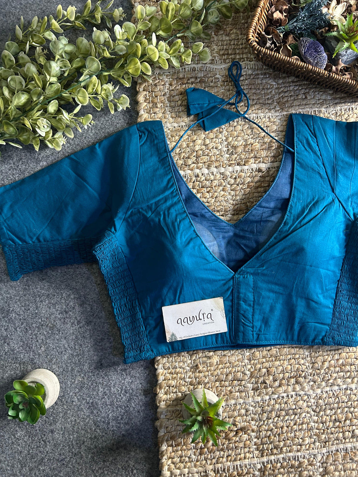 Comfort Fit Cotton Blouse