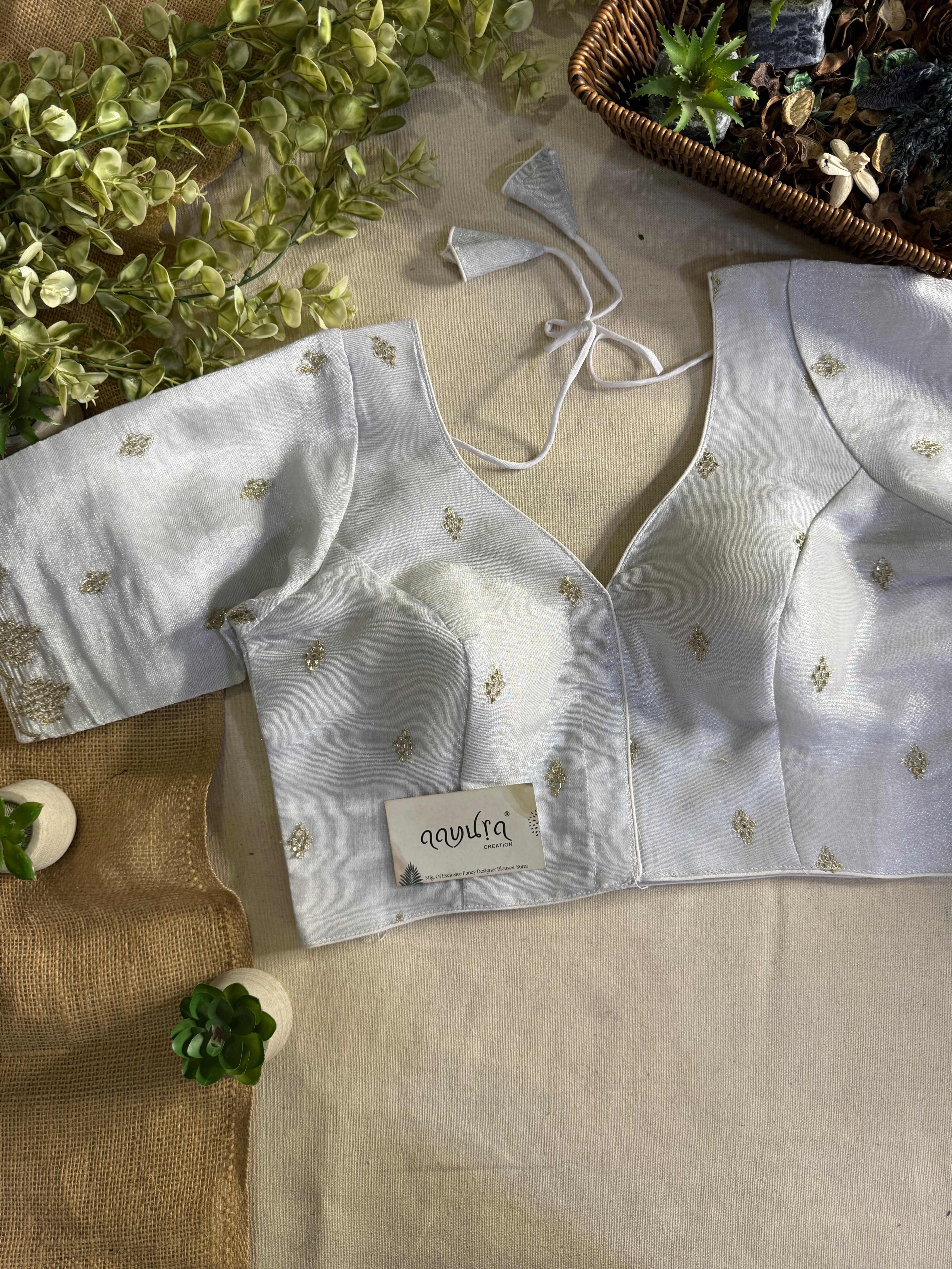 Zoya-2 Shimmer Butti Blouse
