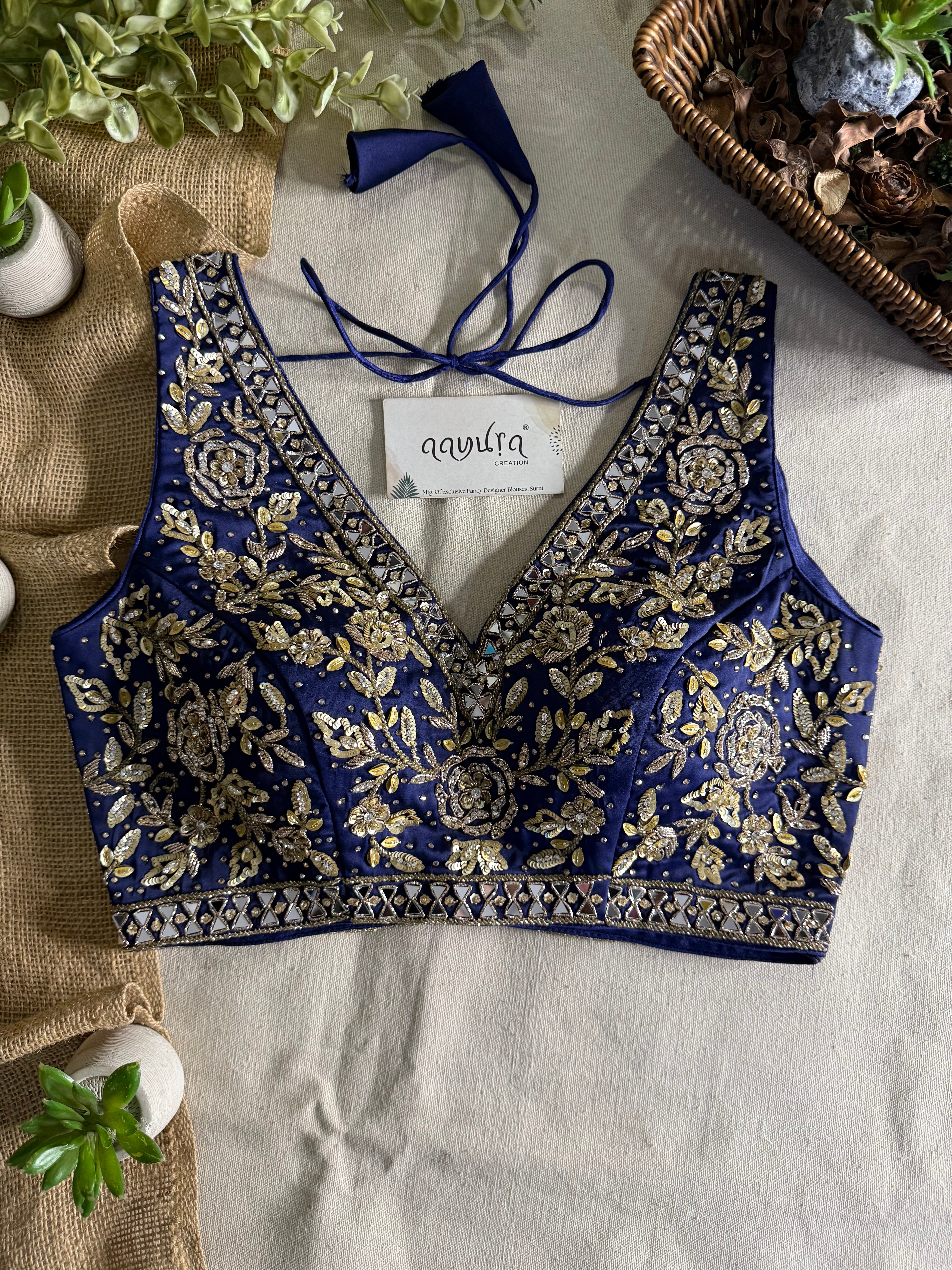 Royal Heritage Handwork Blouse